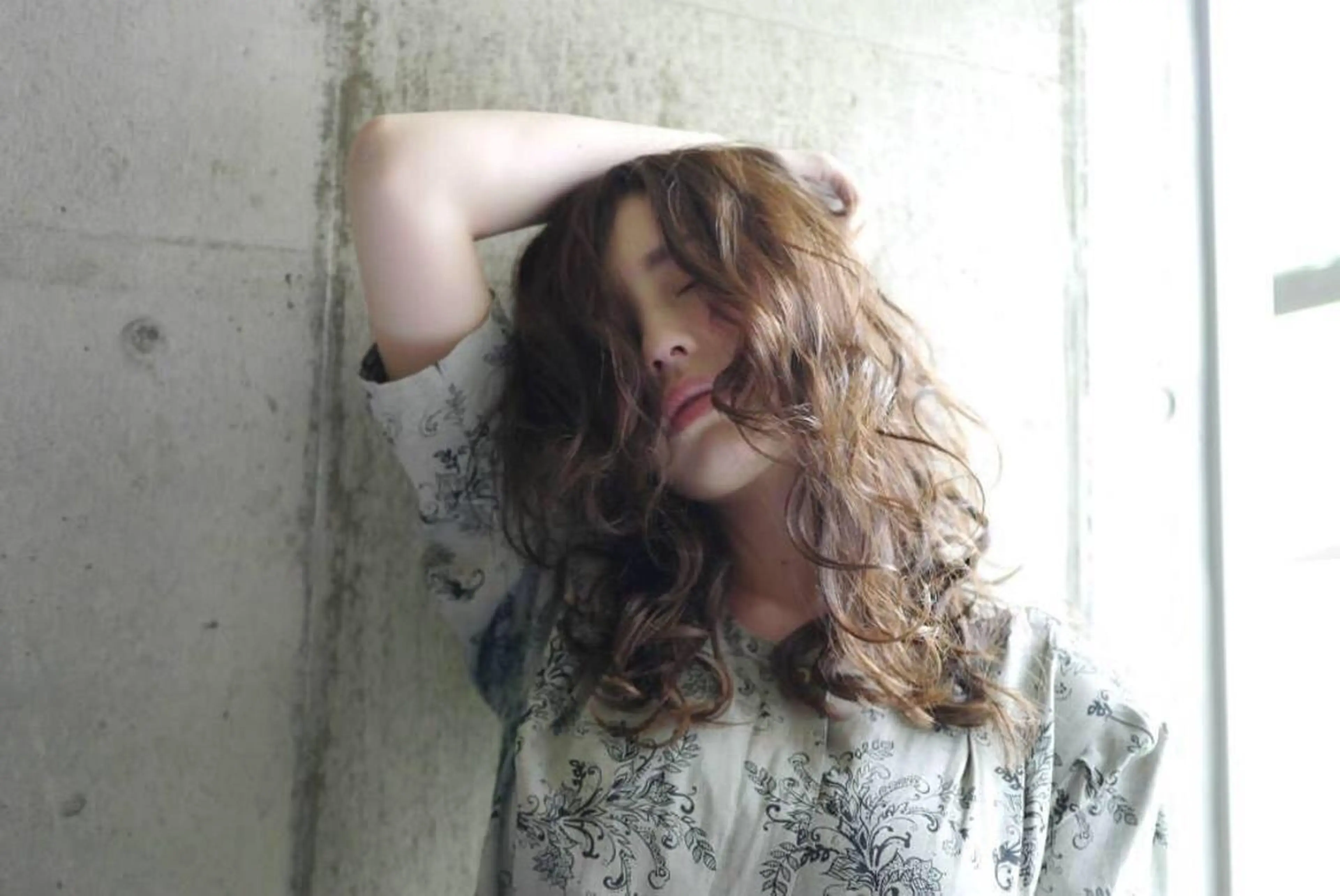 ミディアム セミロング ロング カラー 圧倒的美髪ストレート ツダケイタロウのヘアスタイル