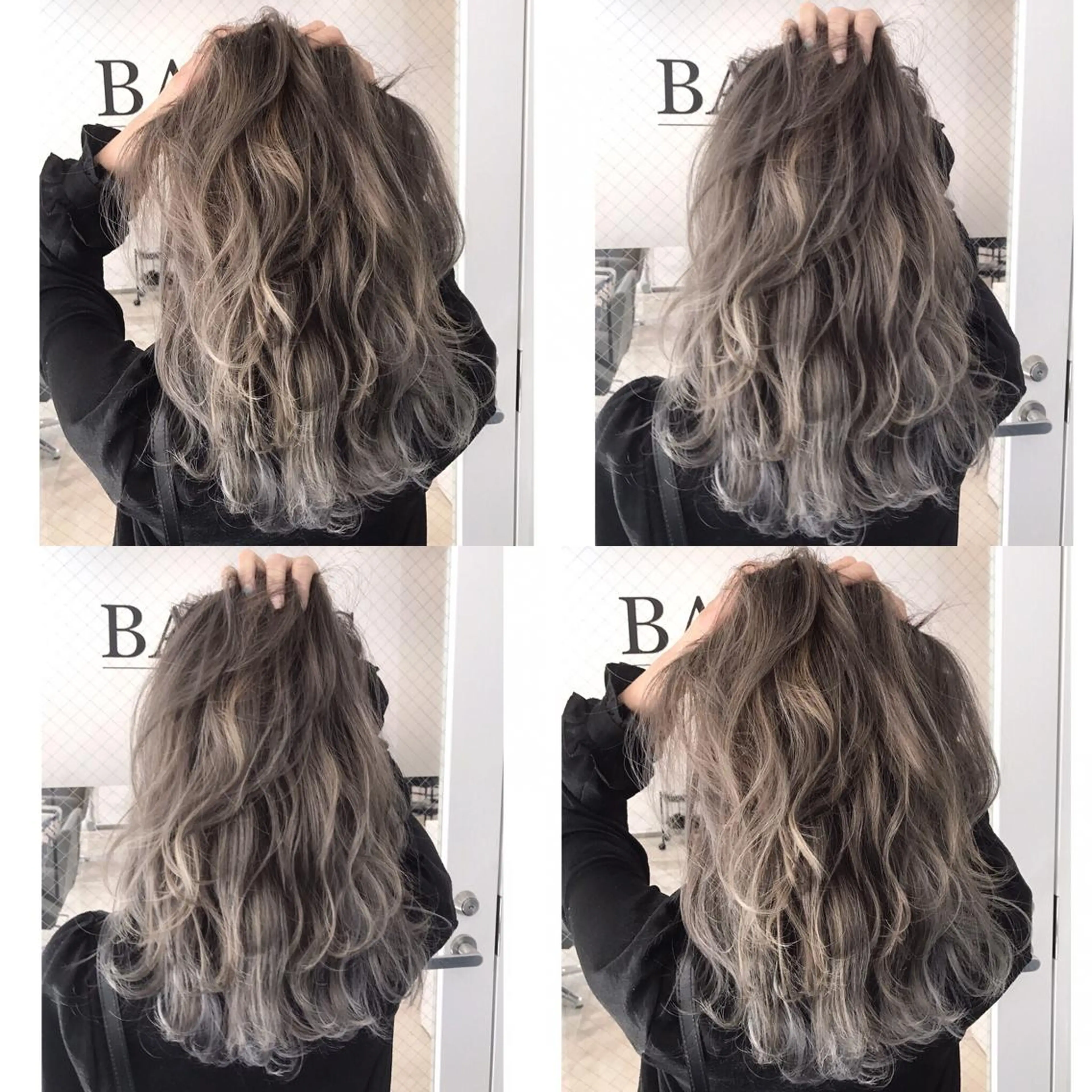 ロング カラー ヘアアレンジ ヘアカラー トリートメント BANK'S hair所属・💐ケラチン 髪質改善寺坂雄飛💐のヘアスタイル