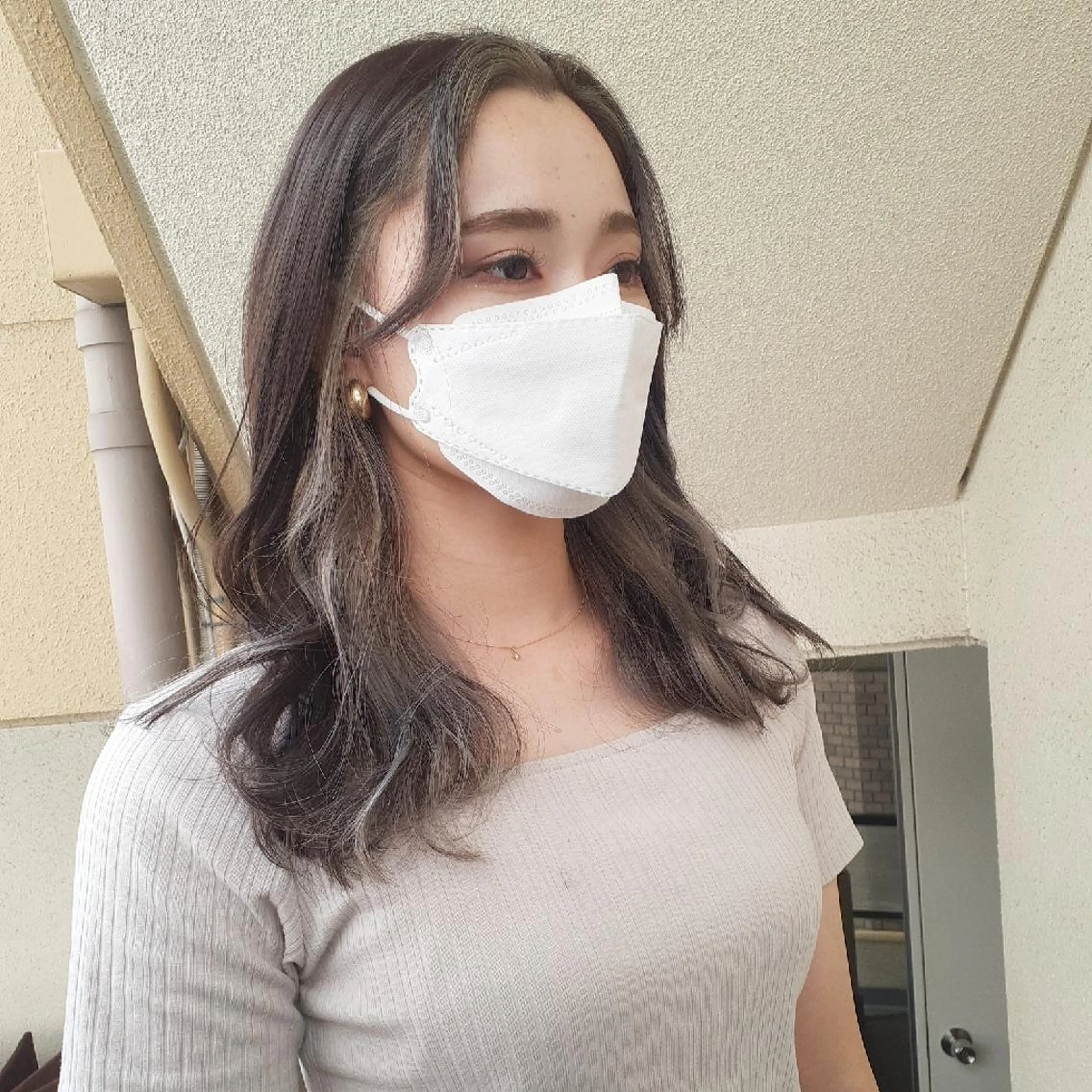 ミディアム カラー インナーカラー カット ヘアカラー トリートメント 🔳髪質改善🔳 岡本陽のヘアスタイル