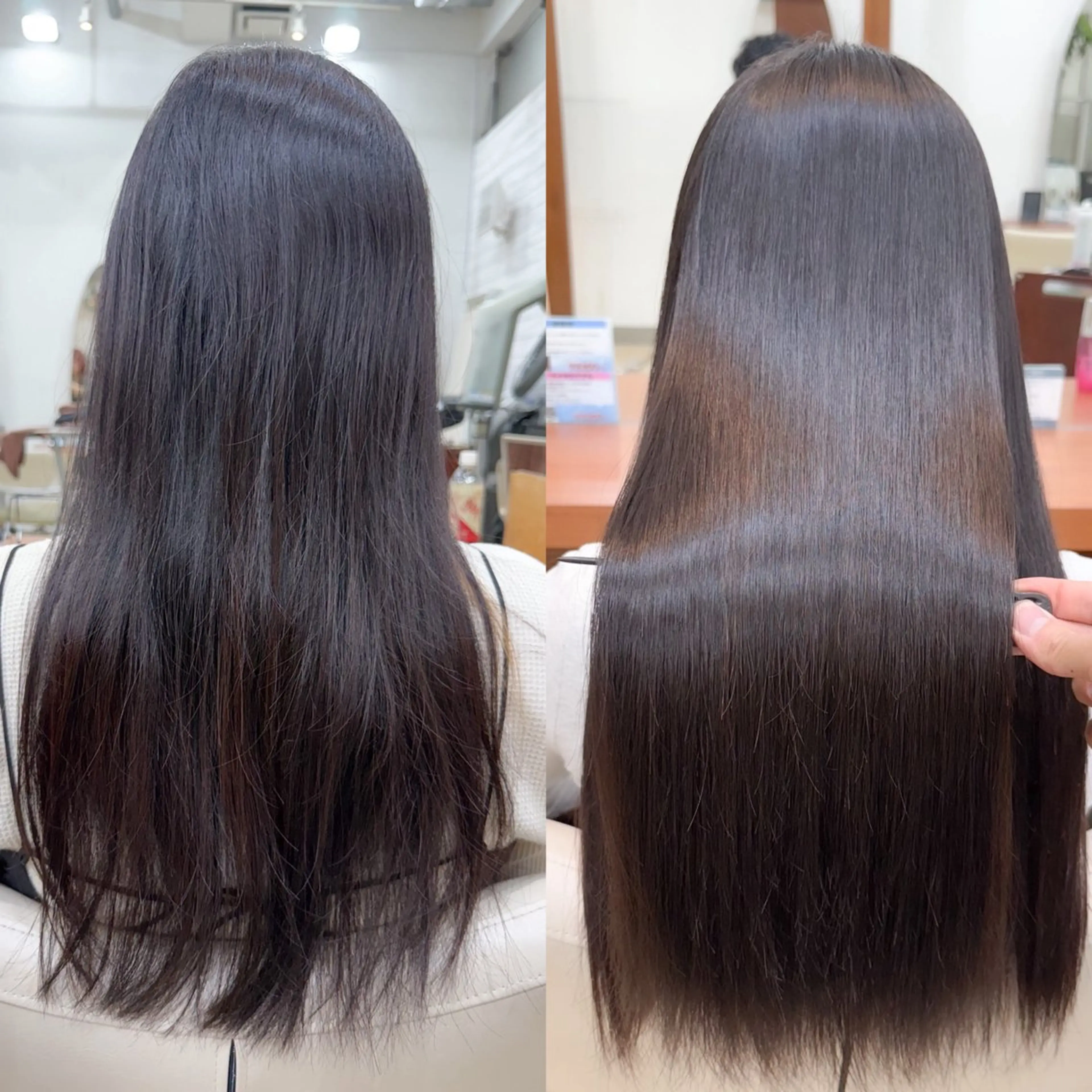 ロング パーマ 縮毛矯正/髪質改善 /韓国風　山川春輝のヘアスタイル