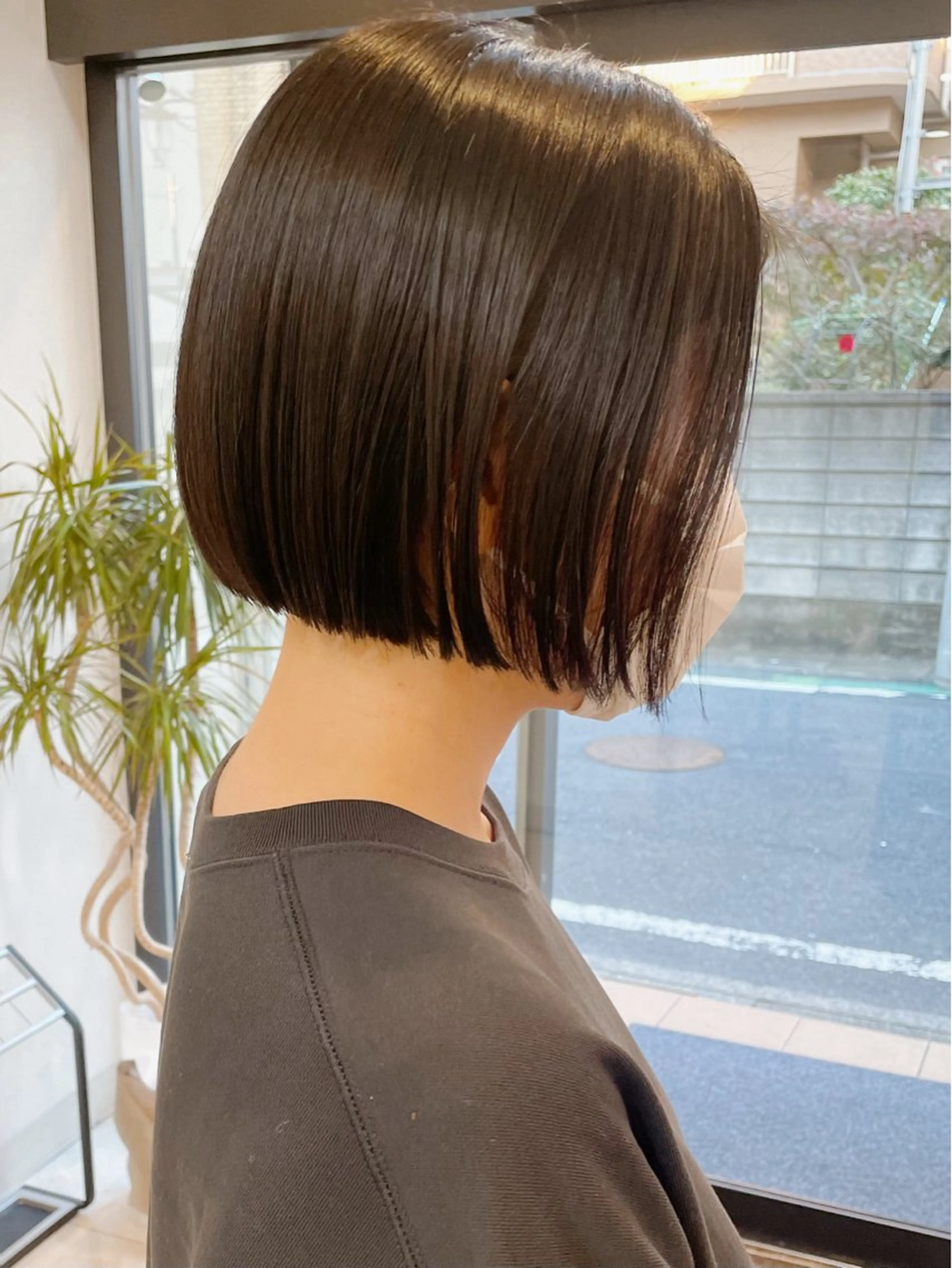 ショート 切りっぱなしボブ ボブ カット ヘアカラー 【ボブ/個室サロン】 癒し空間mimuraのヘアスタイル