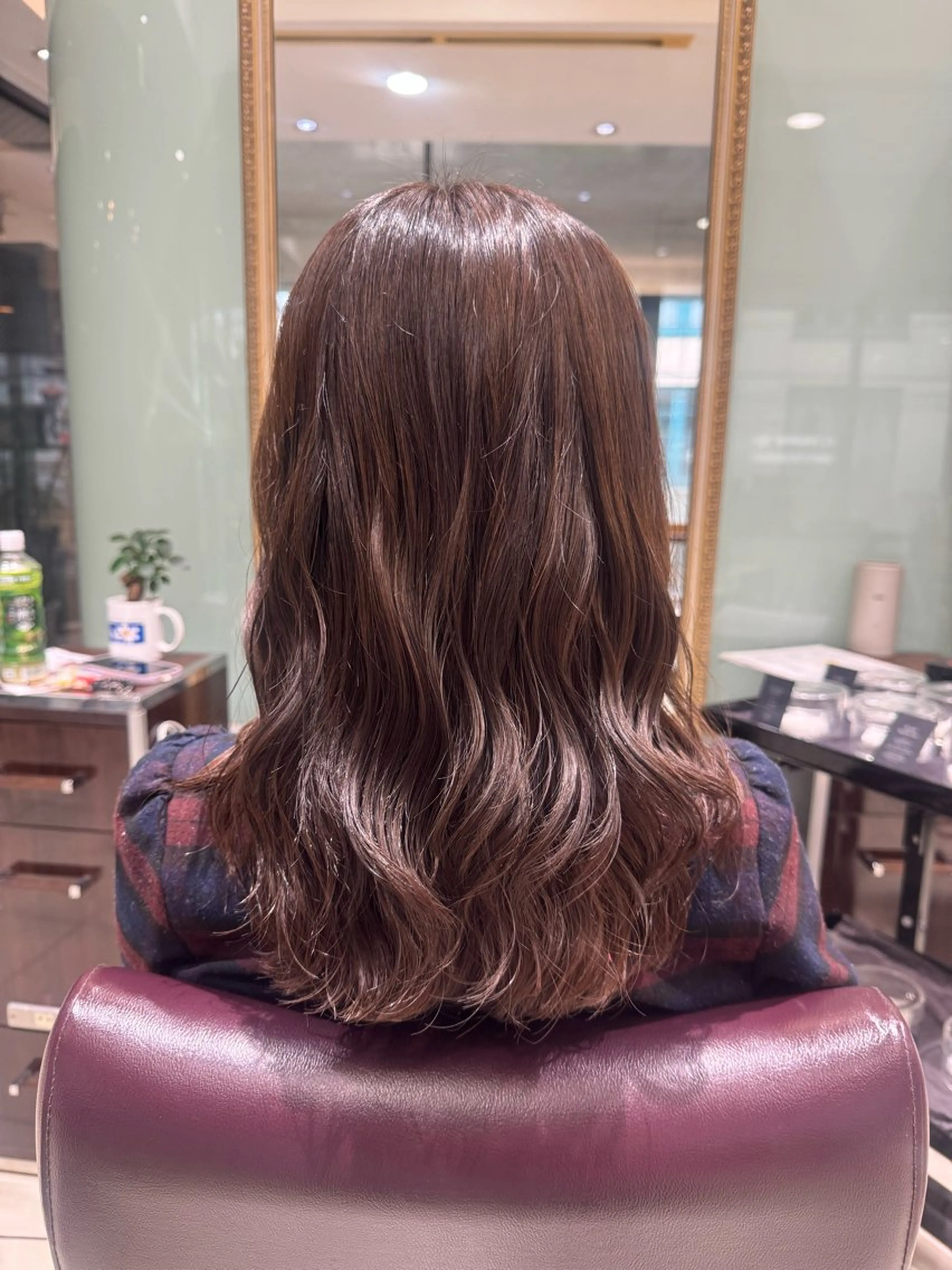 ミディアム カット パーマ トリートメント なみまきパーマ/ボブ パーマ🌼杉田 萌恵のヘアスタイル