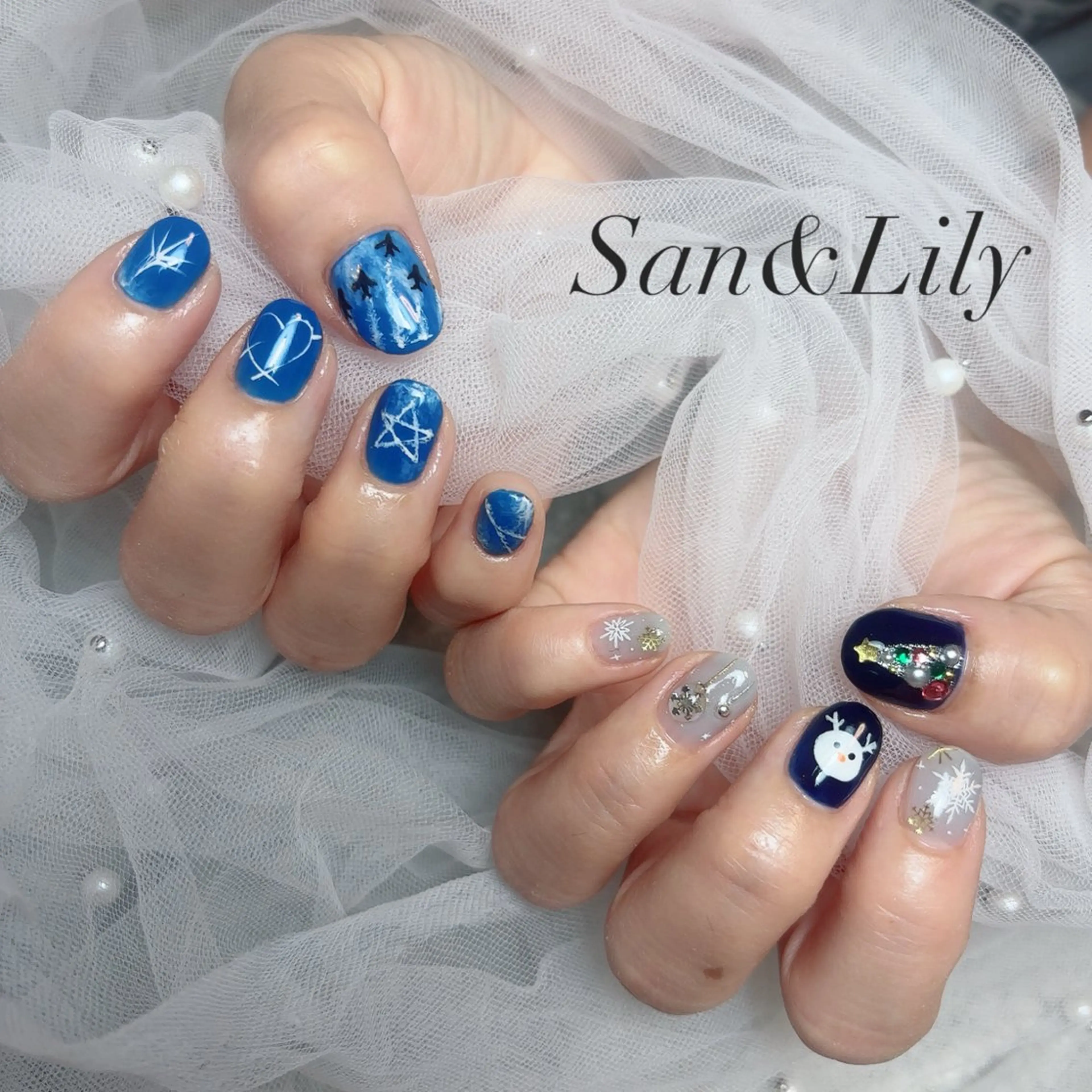 ネイル ハンドネイル San＆Lily madokaのネイルデザイン