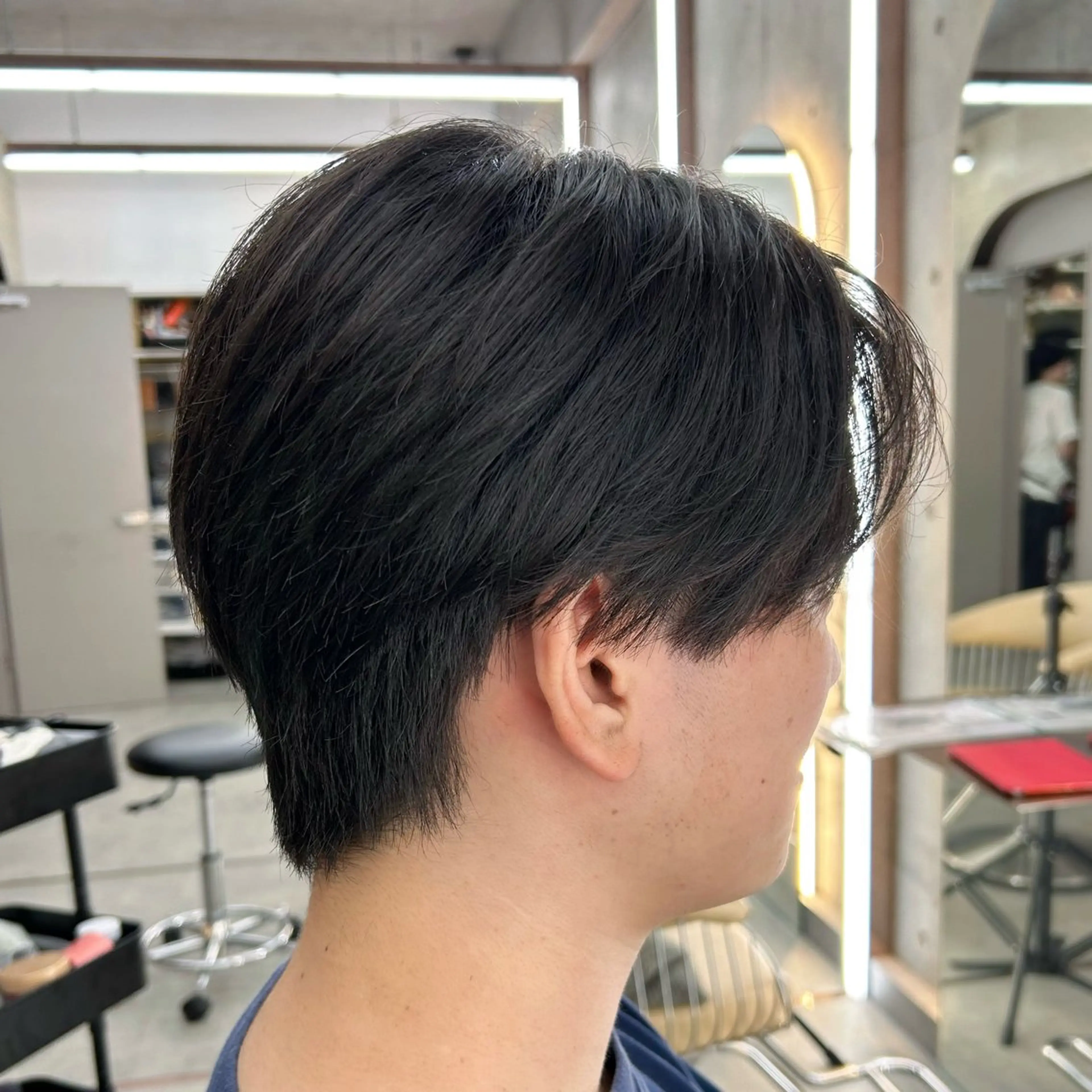 【✨minimo限定✨】 ⭐️【髪質改善】メンズ縮毛矯正⭐️＋メンズカット＋カラー＋1stepトリートメントの写真