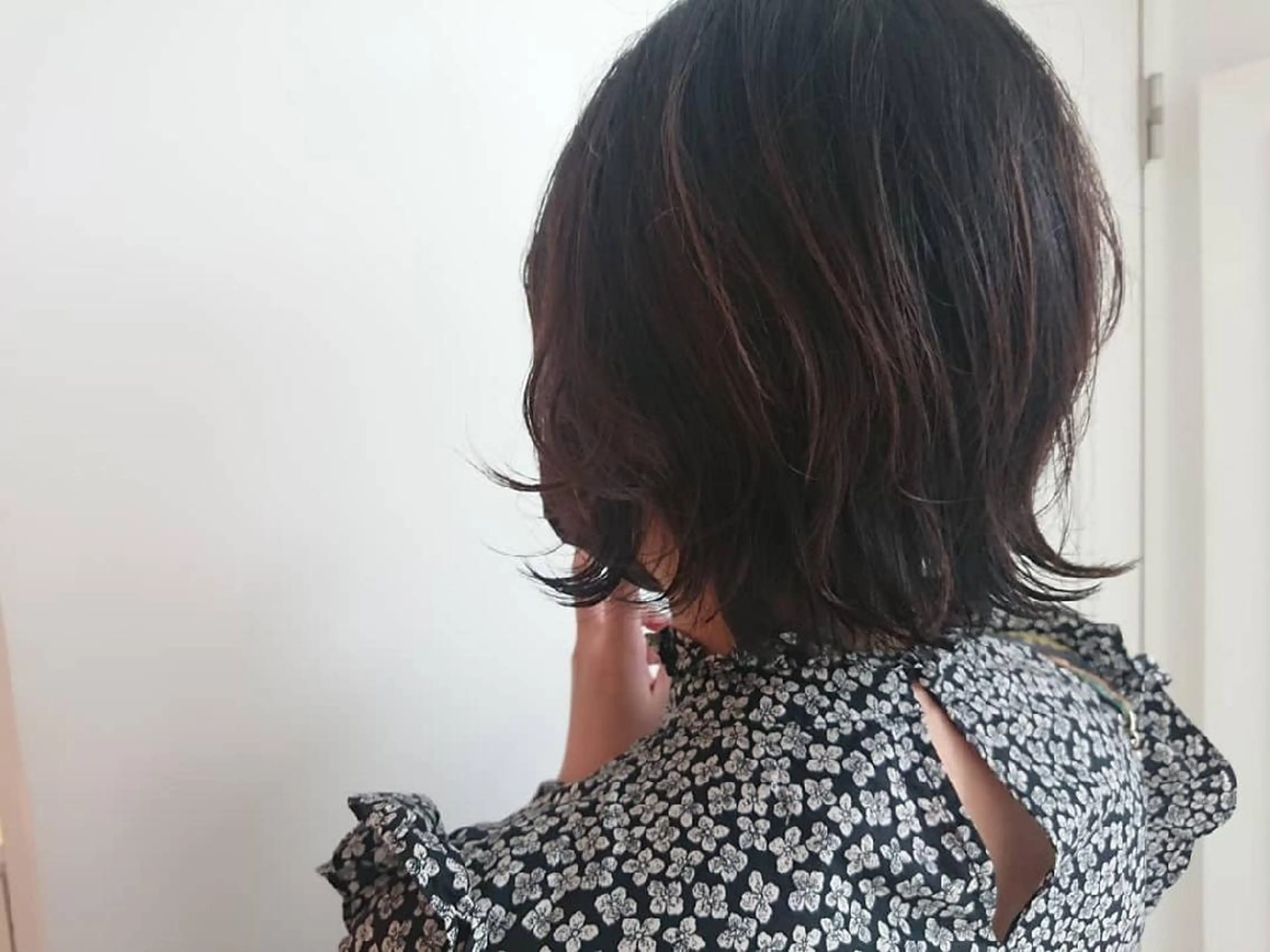 ショート ボブ ウルフカット カット 鈴木 翠のヘアスタイル