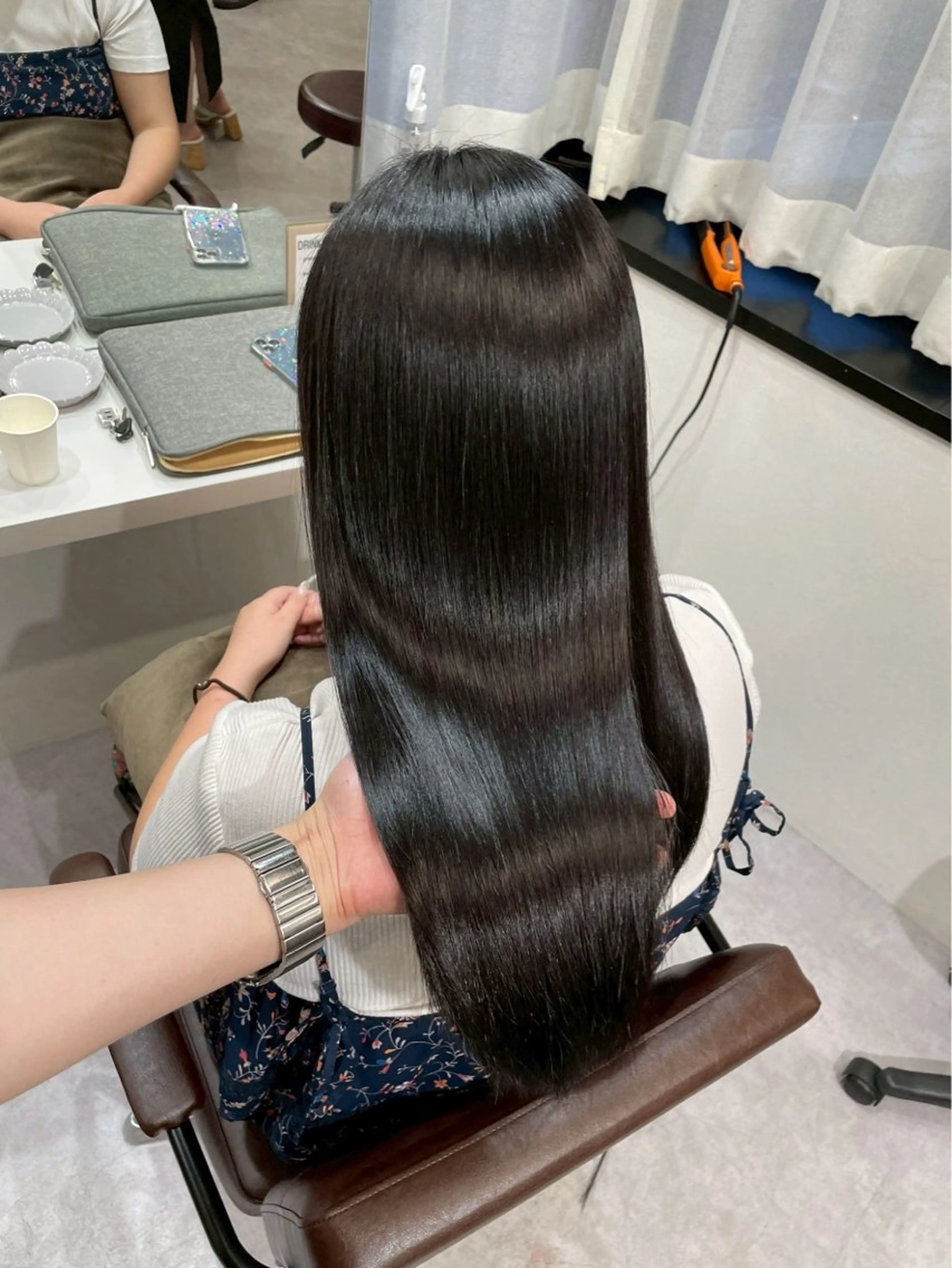 ☀️土日限定クーポン🌙【✨メンテナンス髪質改善】髪質改善カラー＋髪質改善トリートメント✨の写真