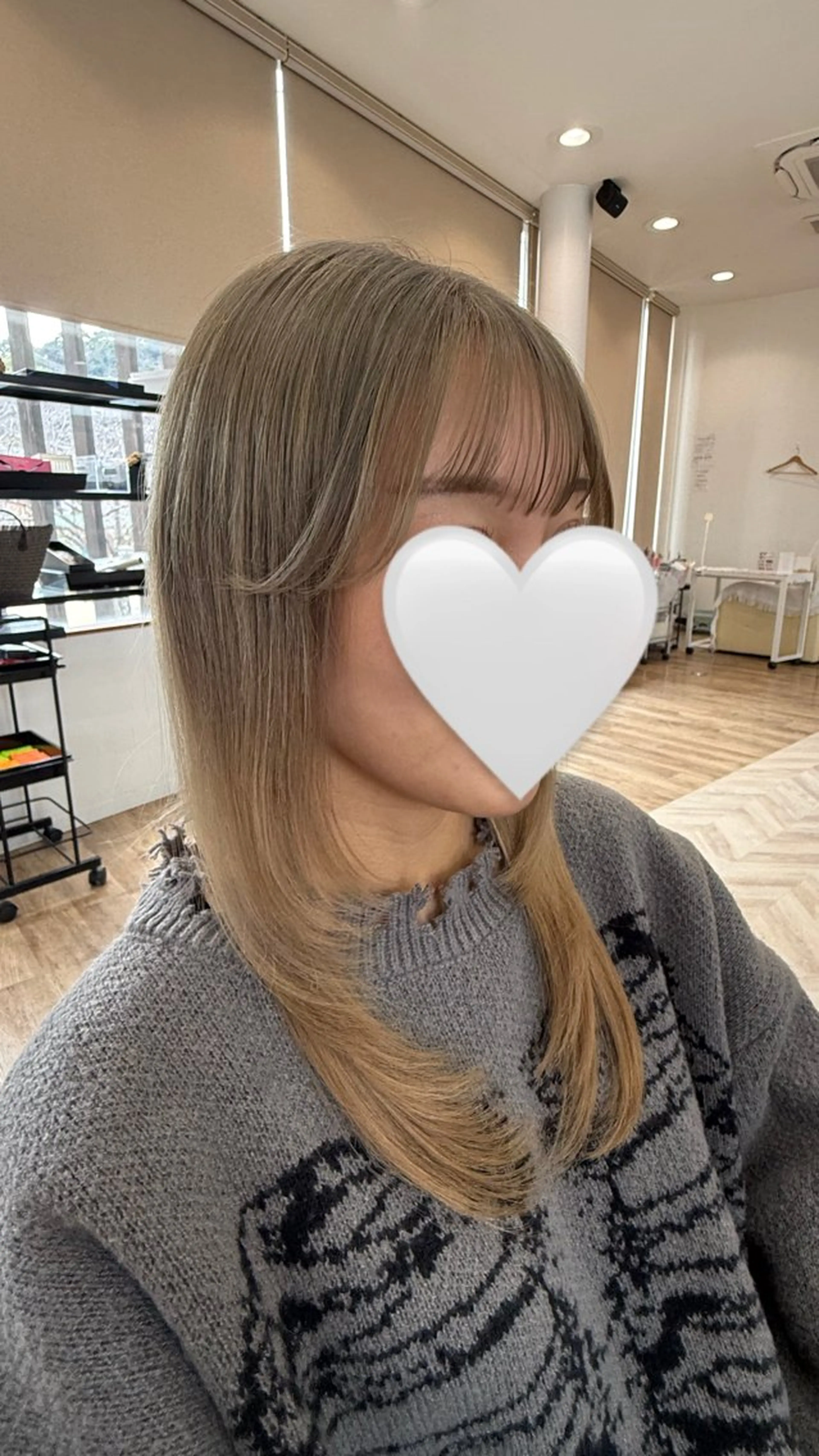 ロング レイヤーカット disco hair AVEDA所属・中島 姫翠のヘアスタイル