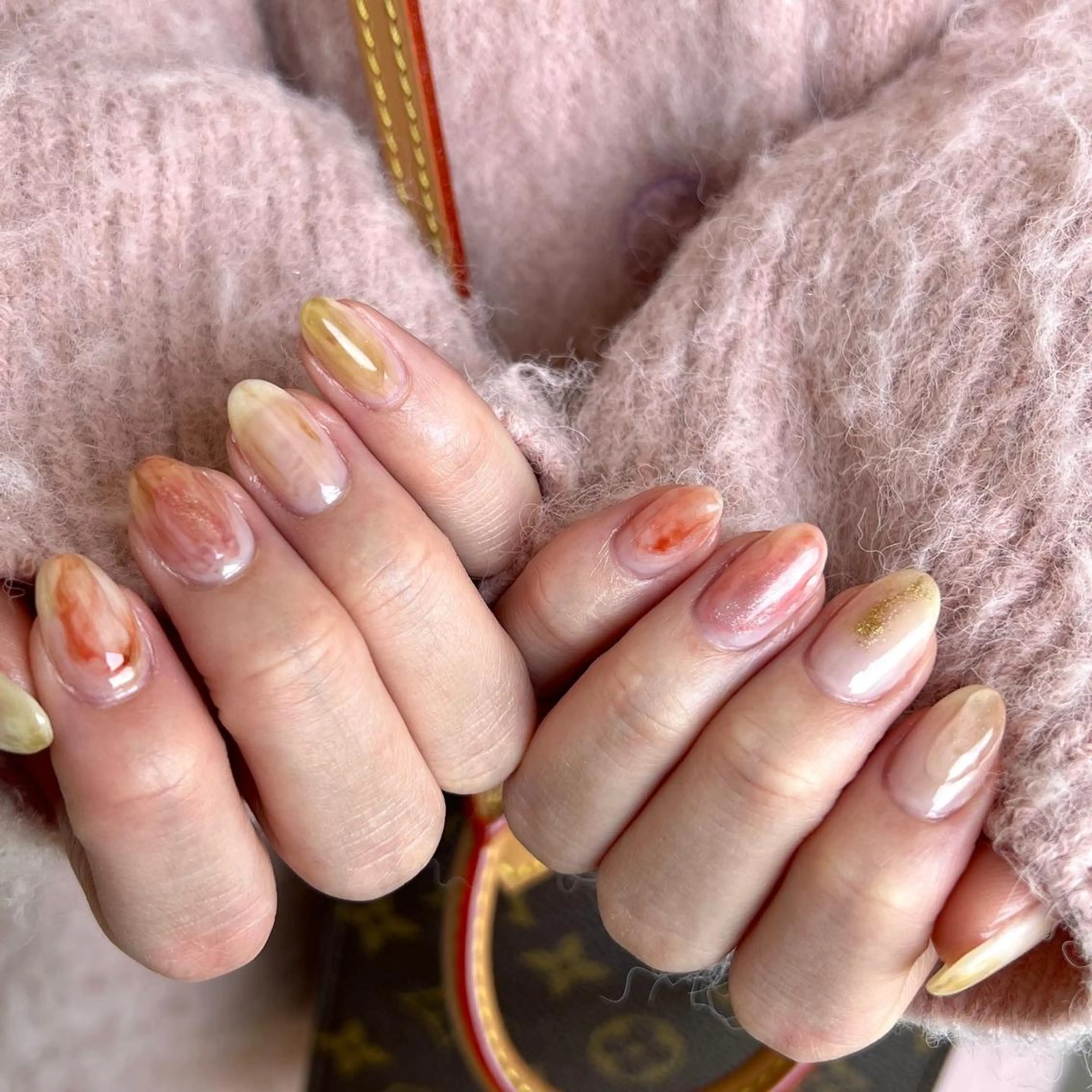 ネイル 黒葛原 めぐみのネイルデザイン