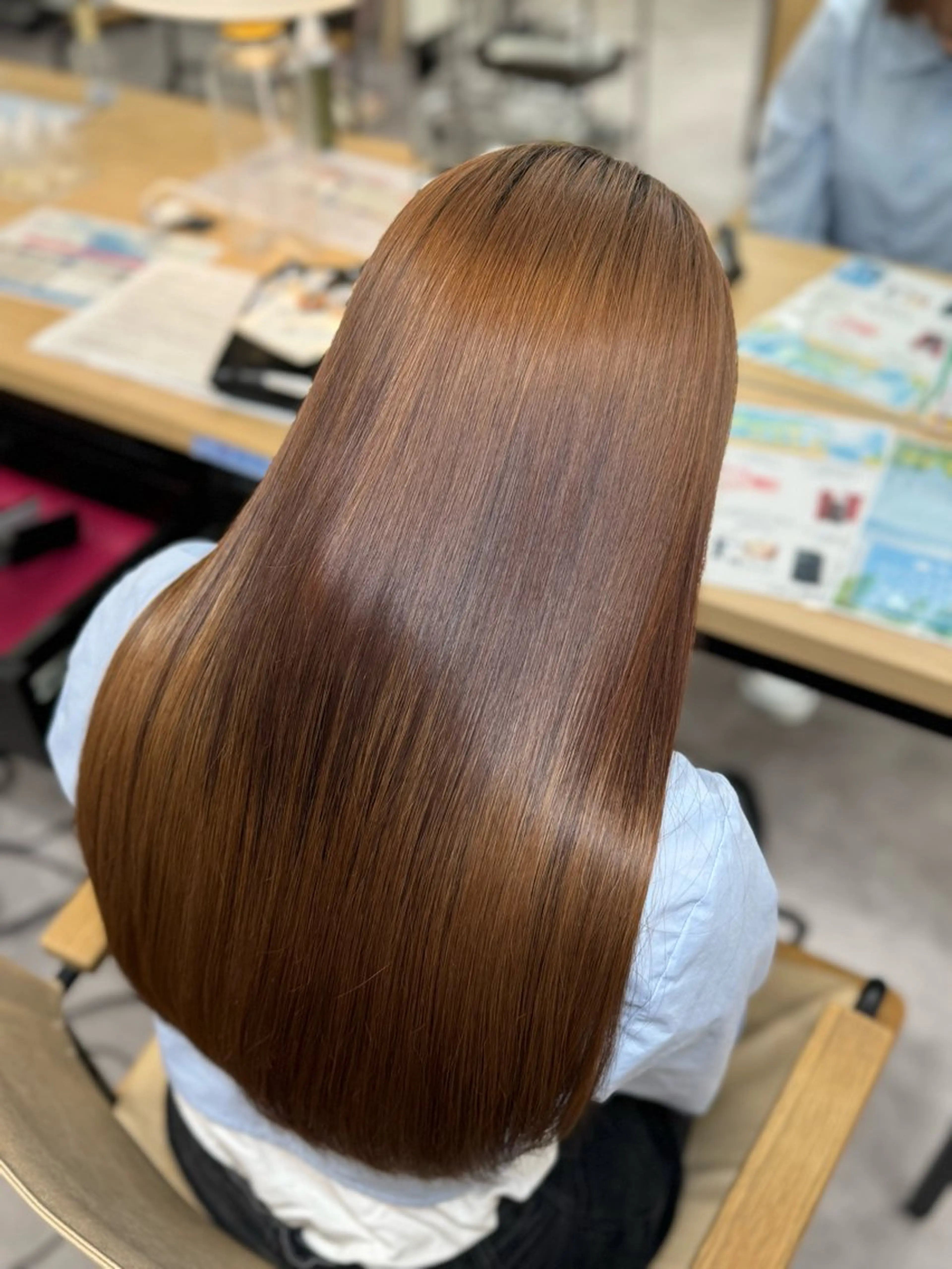 カラー レイヤーカット/ 艶カラー/山内一暉のヘアスタイル