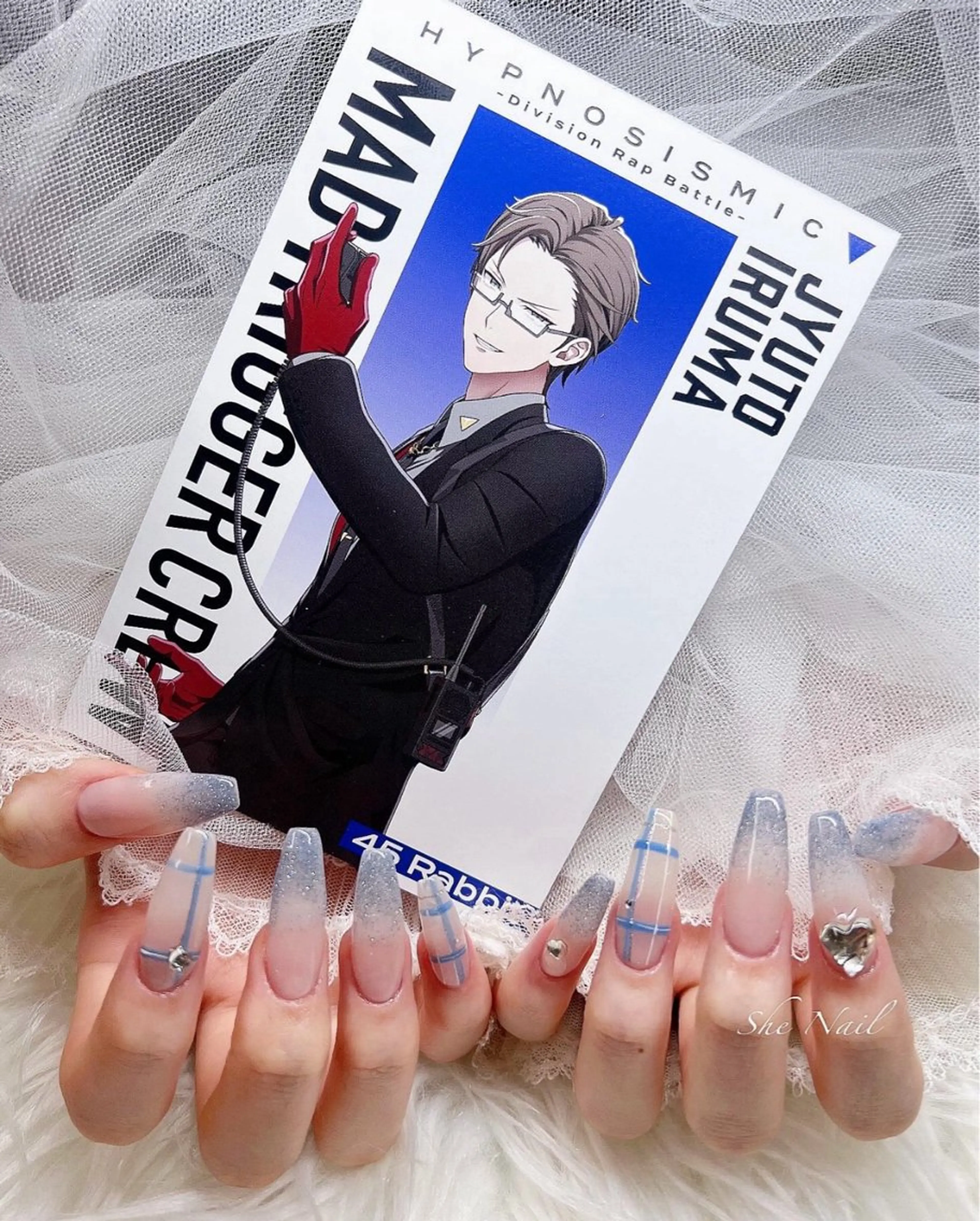 ネイル チークネイル 長さ出し マグネットネイル 持ち込み ワンカラーネイル ハンドネイル She   Nail所属・ISA_ BELLAのネイルデザイン