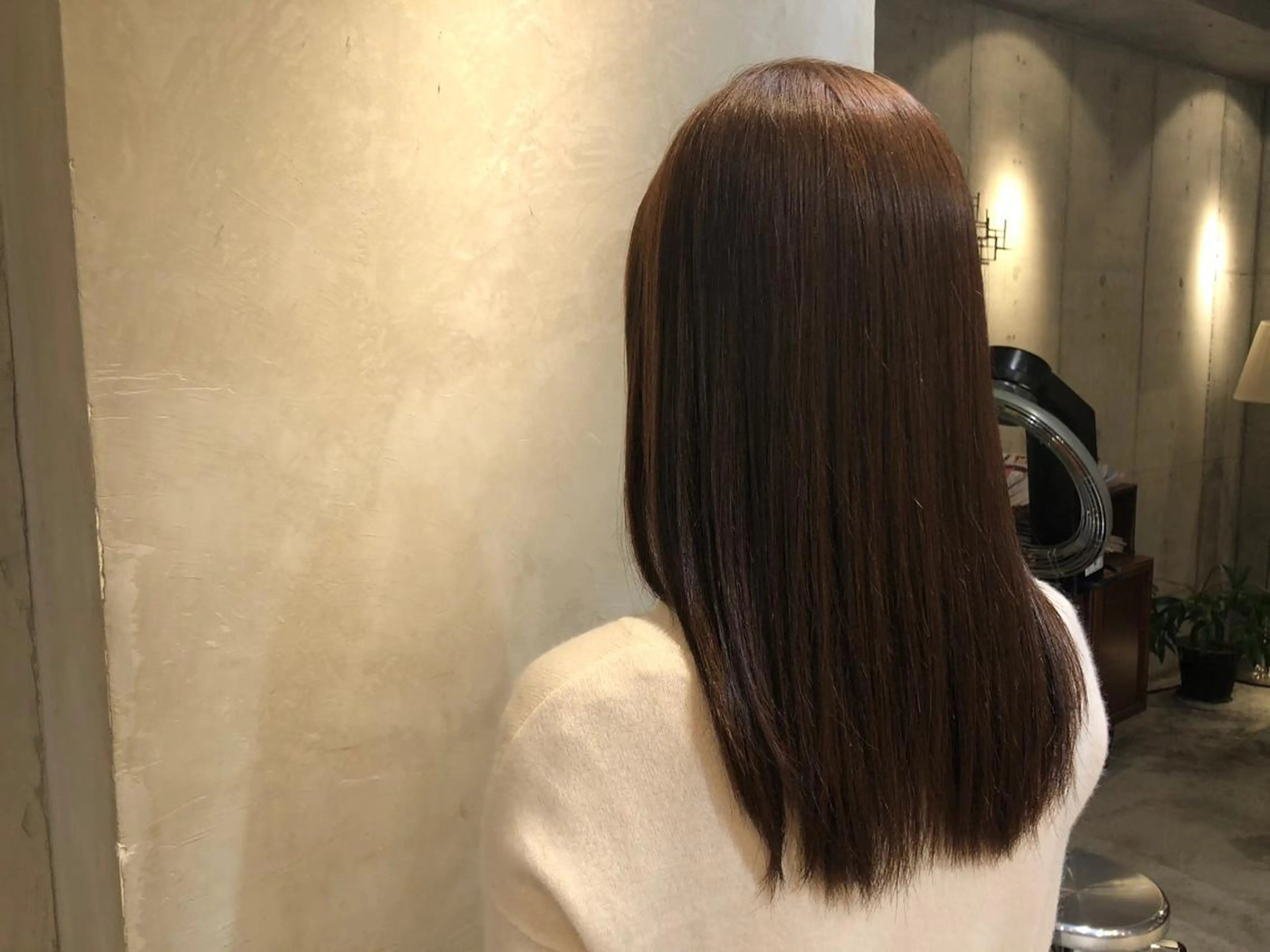 セミロング カラー ベージュカラー ツヤ美髪💐 髪質改善/高山愛来のヘアスタイル