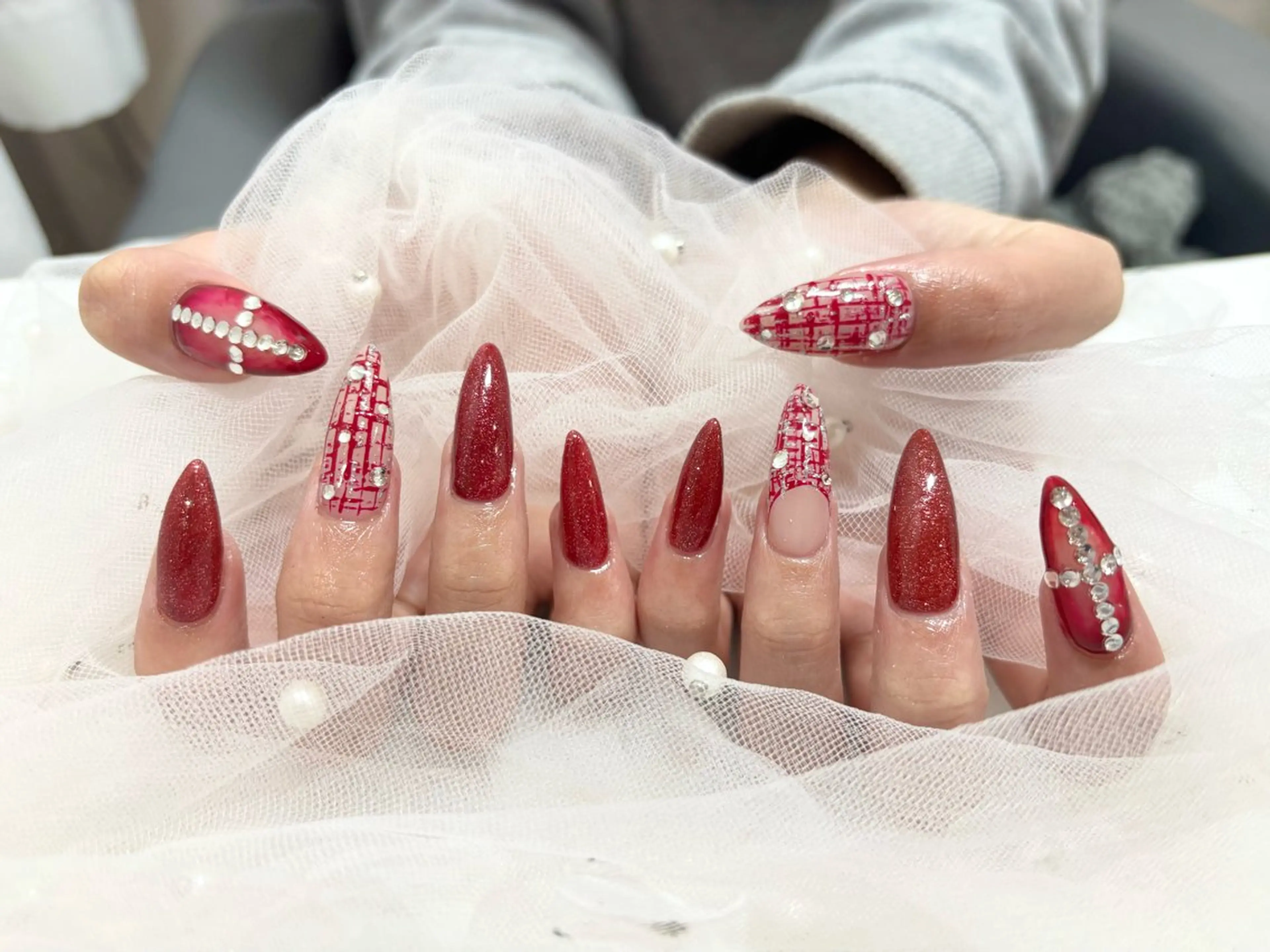 ネイル ＿WHITE+南海難波店所属・_WHITE+ 南海難波店のネイルデザイン