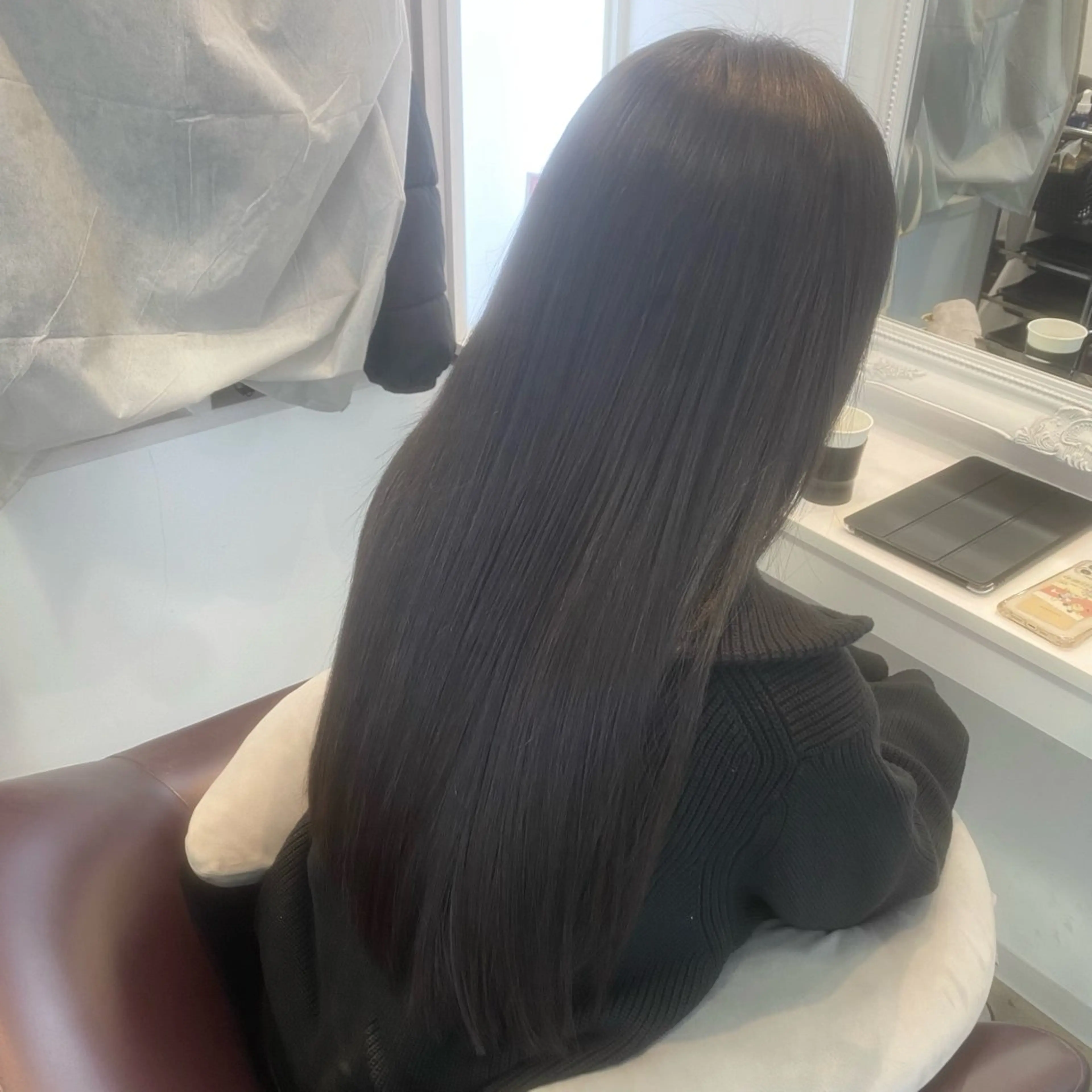 ロング カラー 透明感カラー ラベンダーカラー ヘアカラー 𝑆𝐴𝑂𝑅𝐼 /大森🪞🎀のヘアスタイル