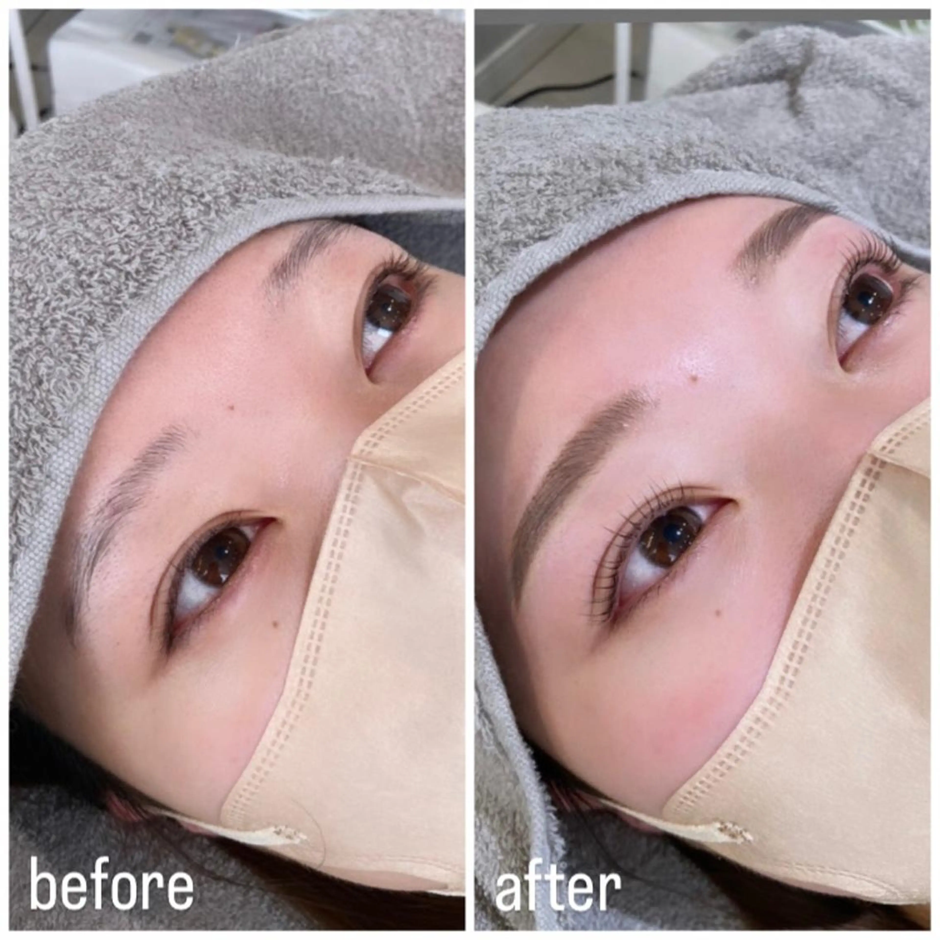 マツエク・マツパ アイブロウ パリジェンヌラッシュリフト 【Amber】 Kurumiのマツエク・マツパデザイン