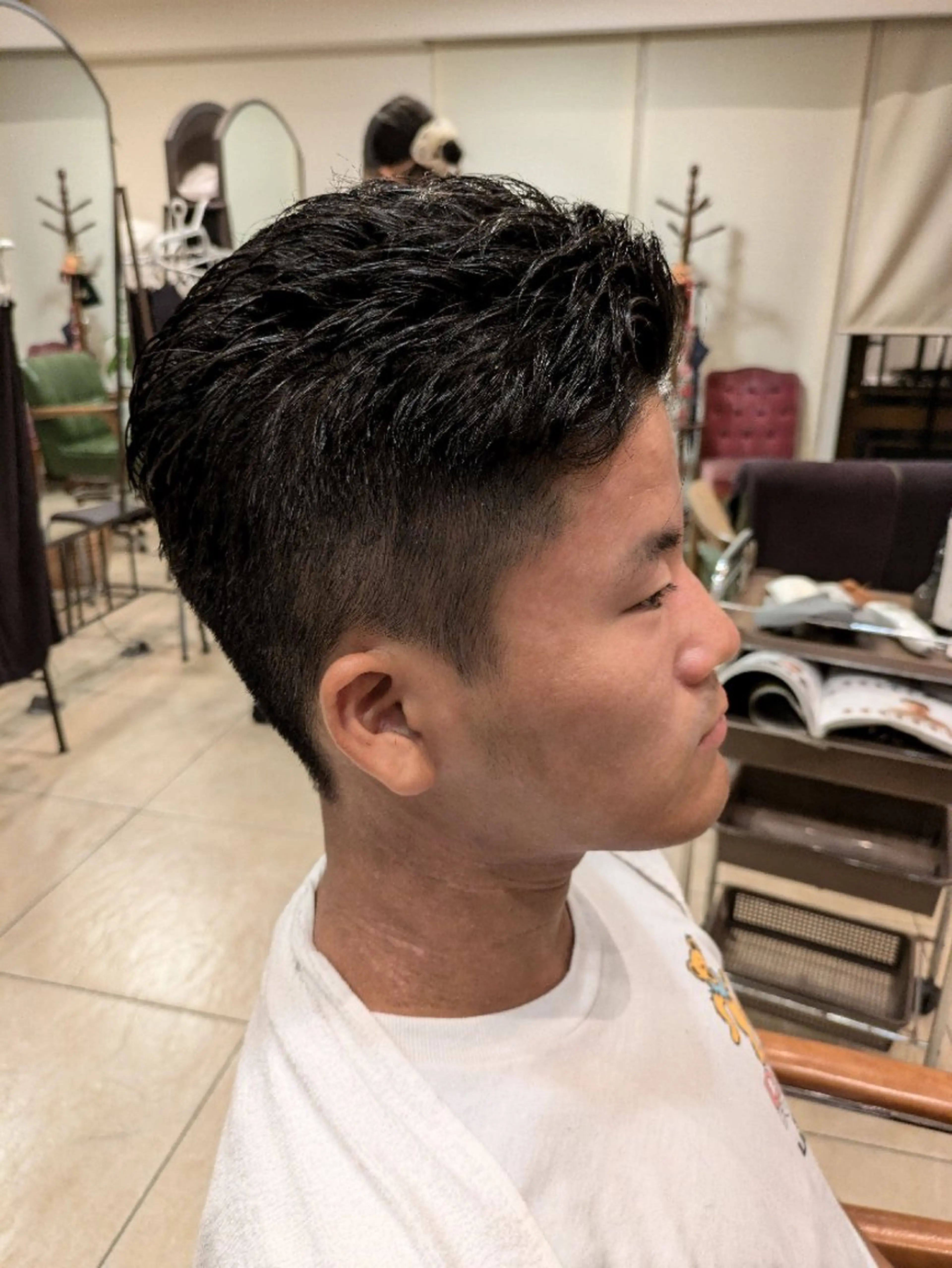 メンズ 田中 秋水のヘアスタイル