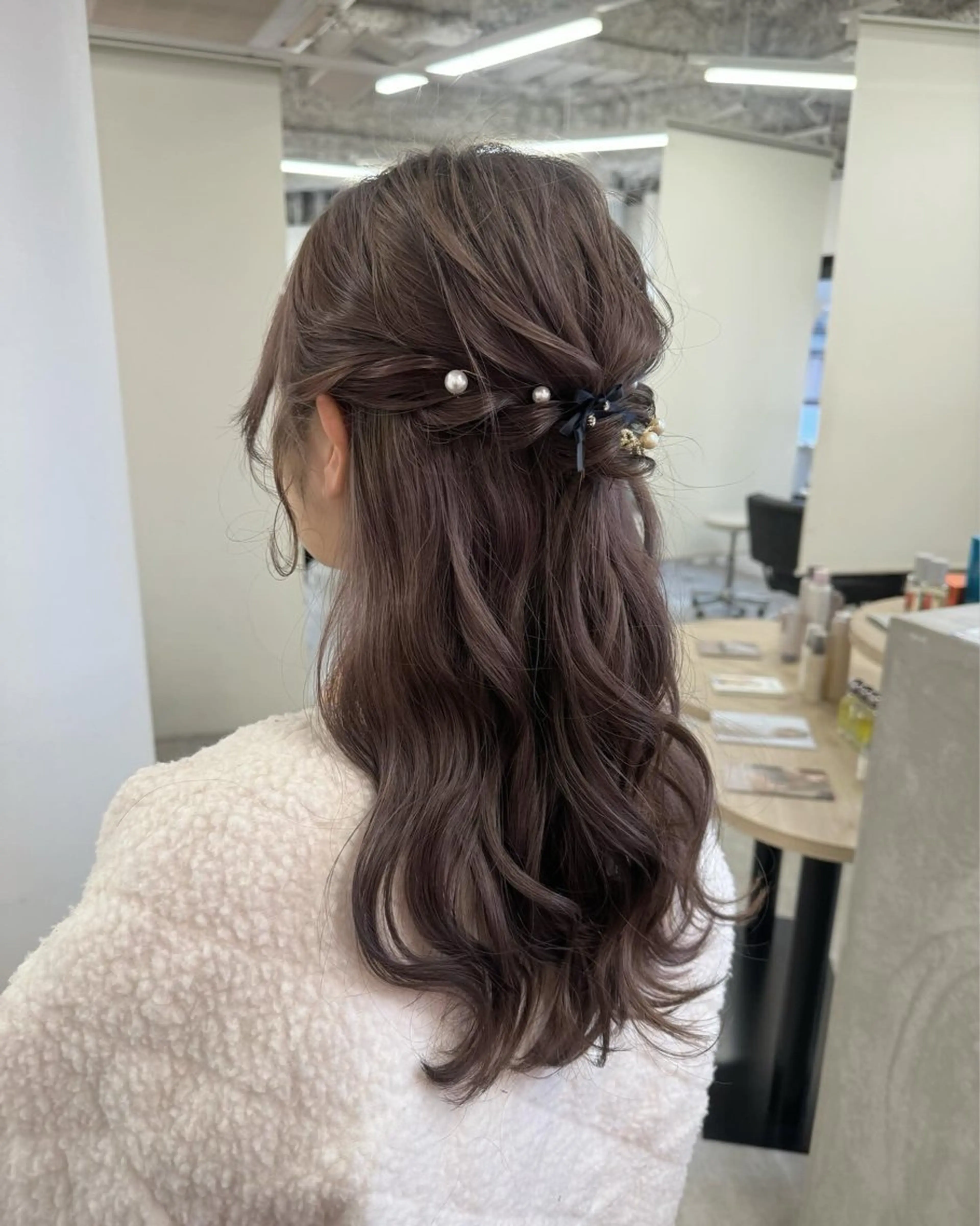 ヘアアレンジ ヘアカラー トリートメント ヘアセット 梅田/美髪カラー/ ガーリー🎀/Noeのヘアスタイル