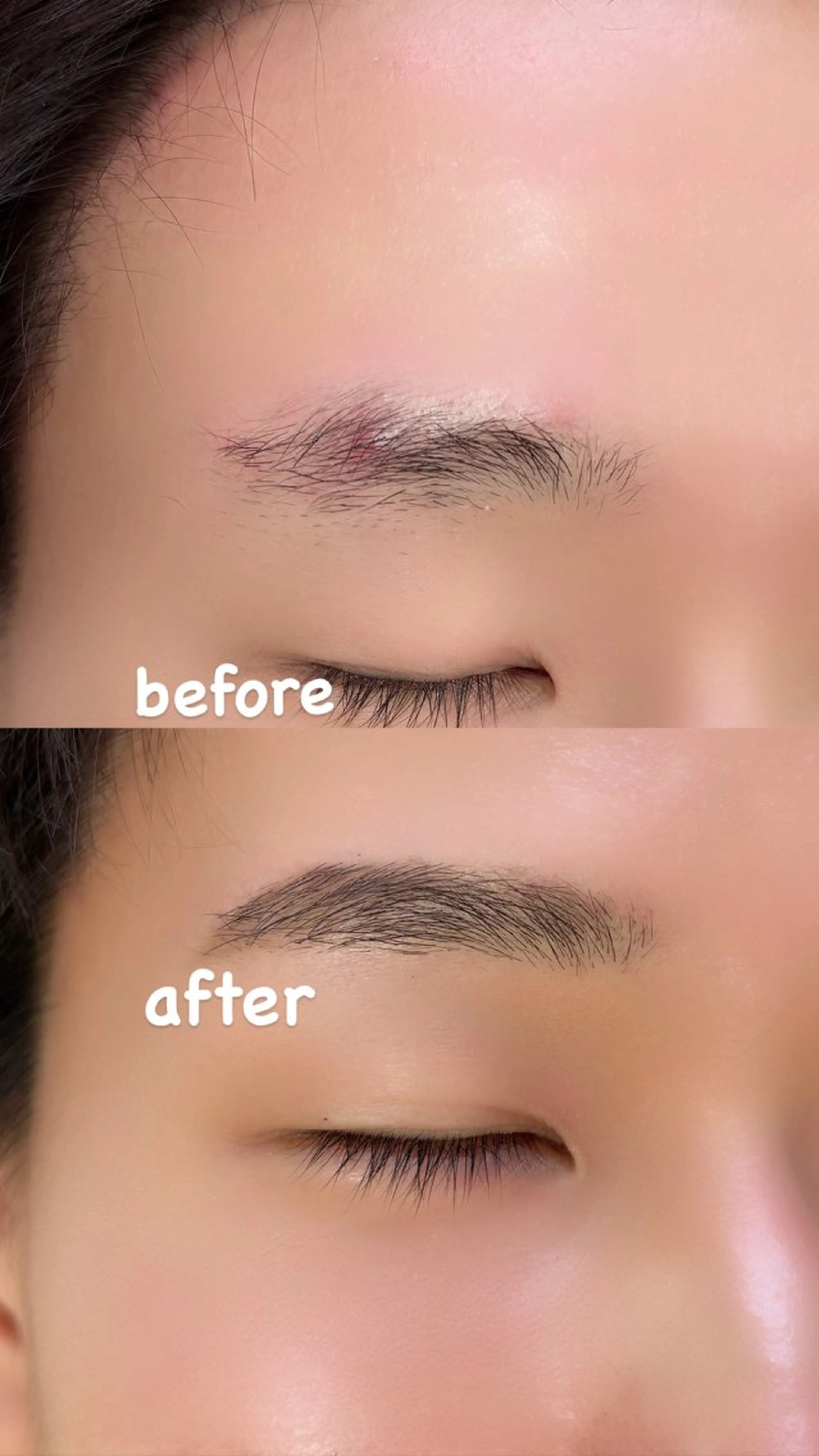 アイブロウ メンズアイブロウ 眉毛ワックス脱毛 マツエク・まつ毛パーマ・眉毛・ネイル専門店 eyelash&nail Lucia 阿倍野店 5F所属・mi oのマツエク・マツパデザイン