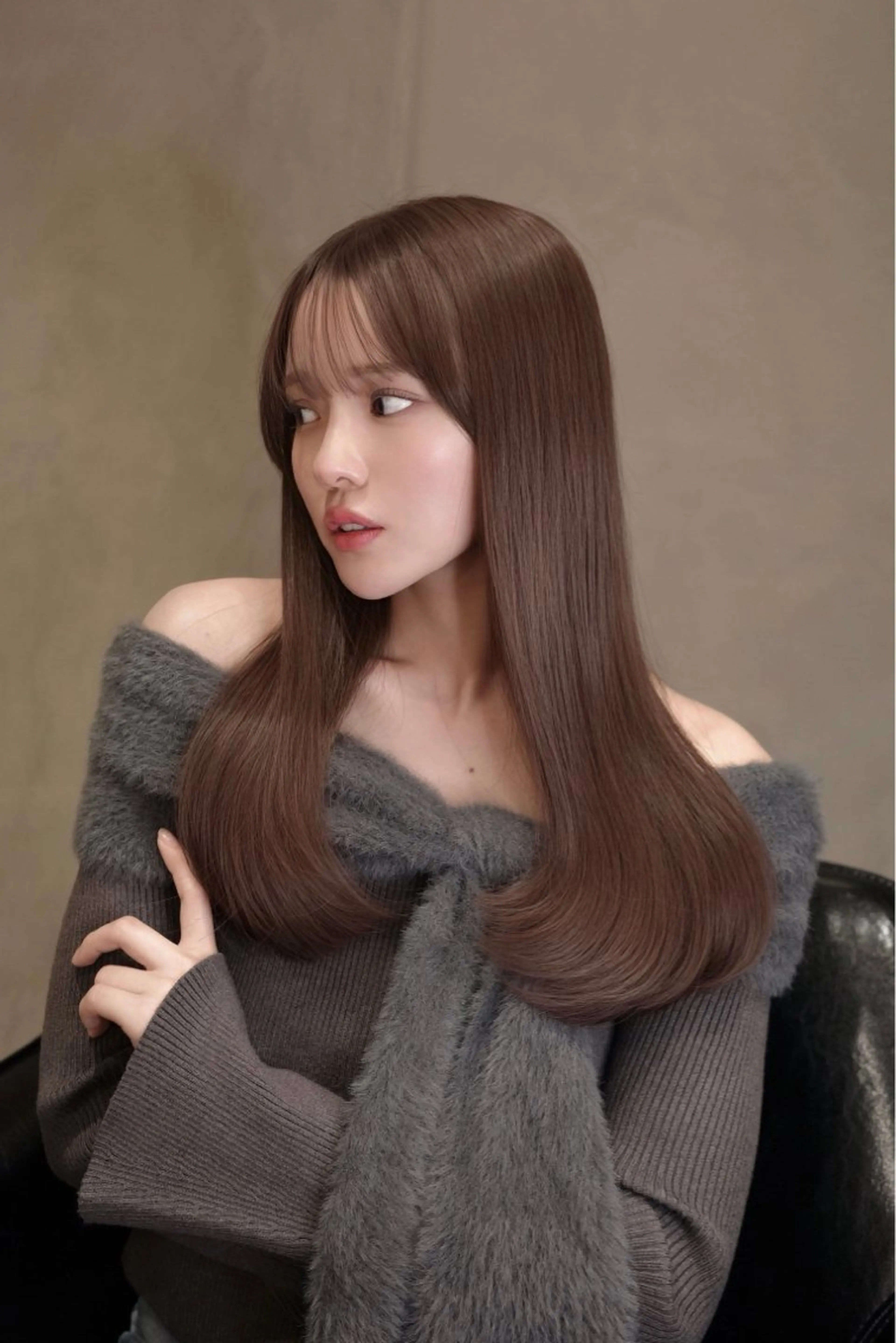 ロング 髪質改善 レイヤーカット 似合わせカット 髪質改善｜酒井 ｜青山のヘアスタイル