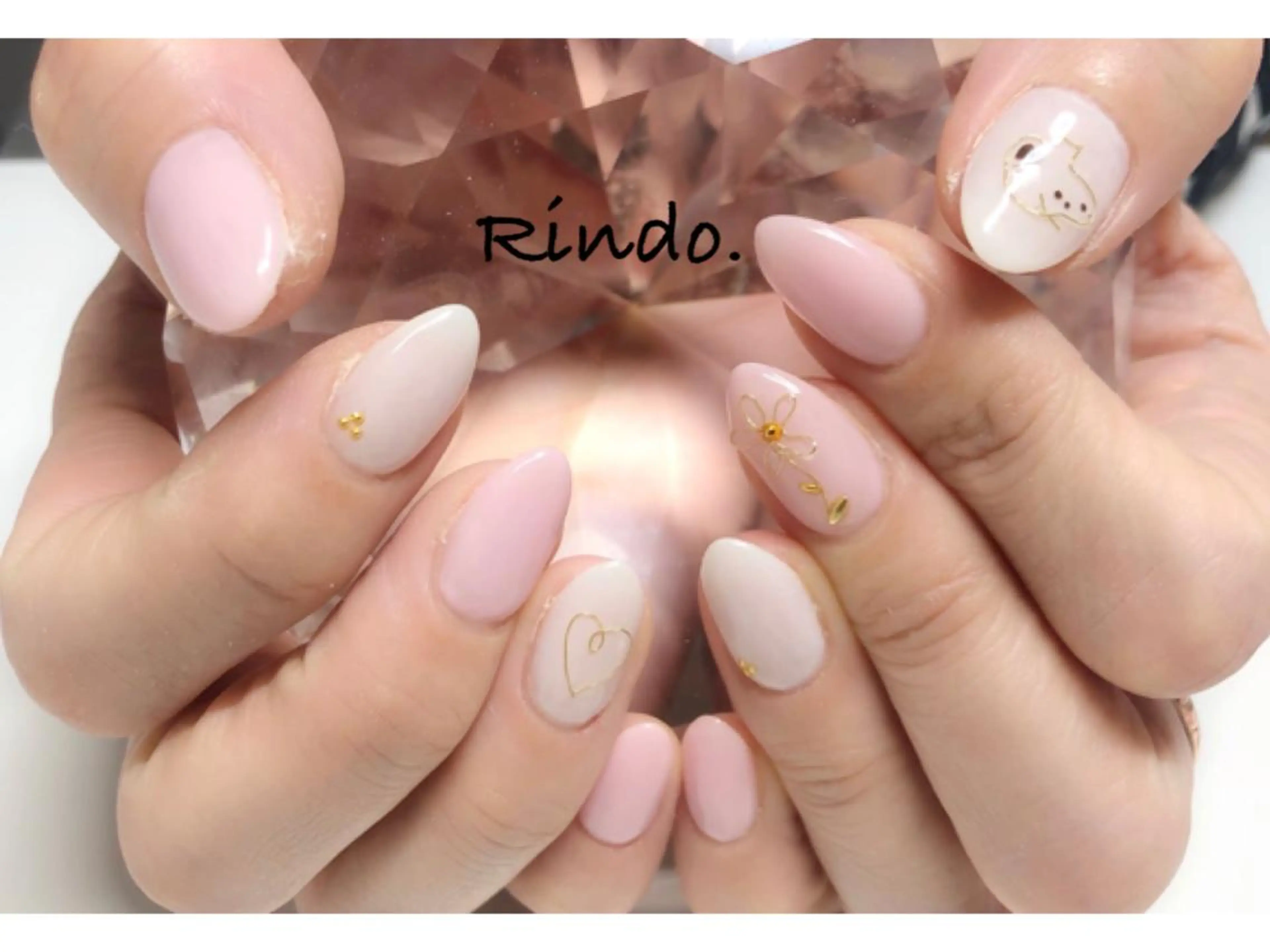 ネイル ハンドネイル Rindo.ネイル ♡耳つぼジュエリーのその他イメージ