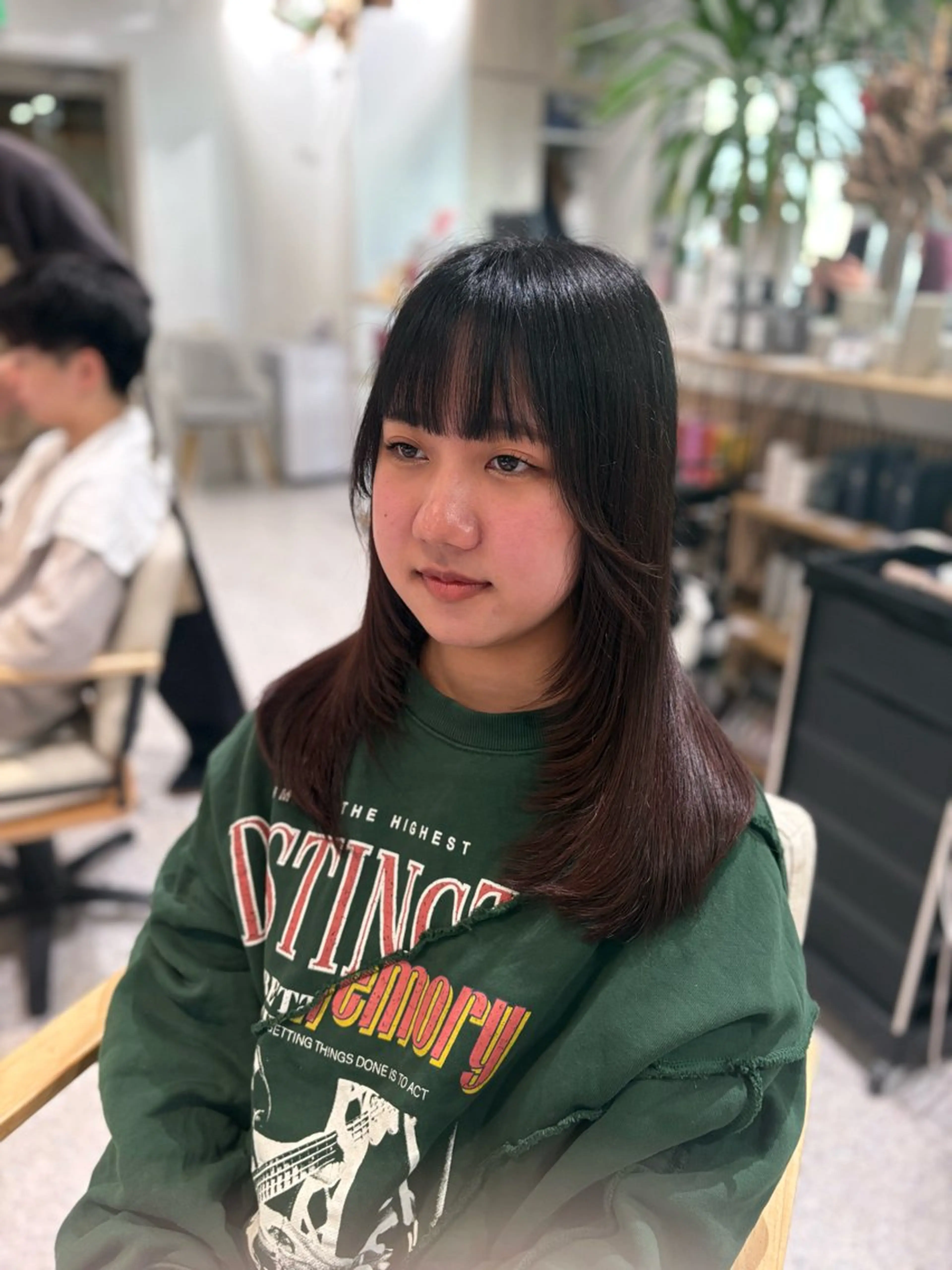 セミロング 艶カラー/マツエク 💖aika💖のヘアスタイル