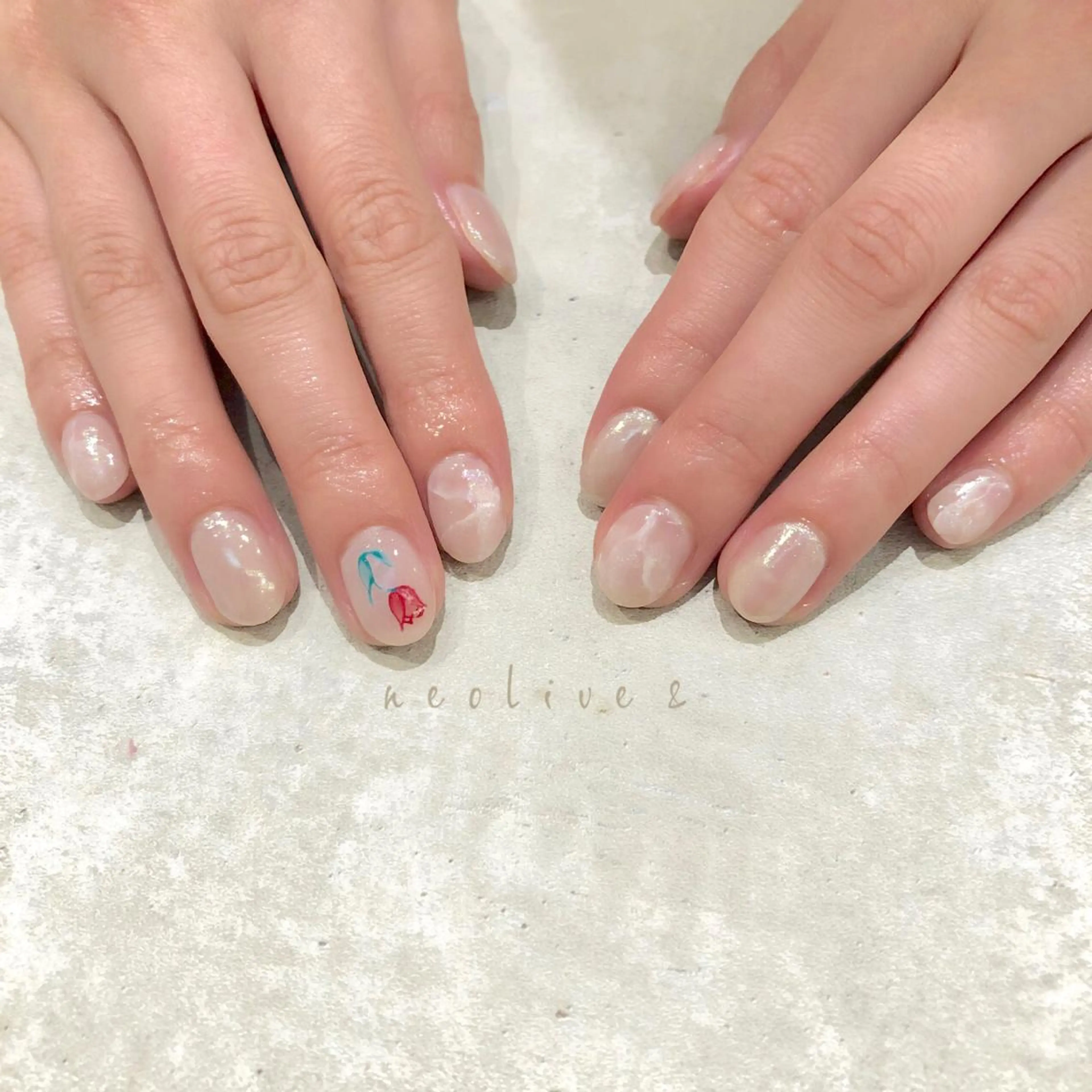 ネイル ハンドネイル Yuriko Omi パラジェル/渋谷のネイルデザイン