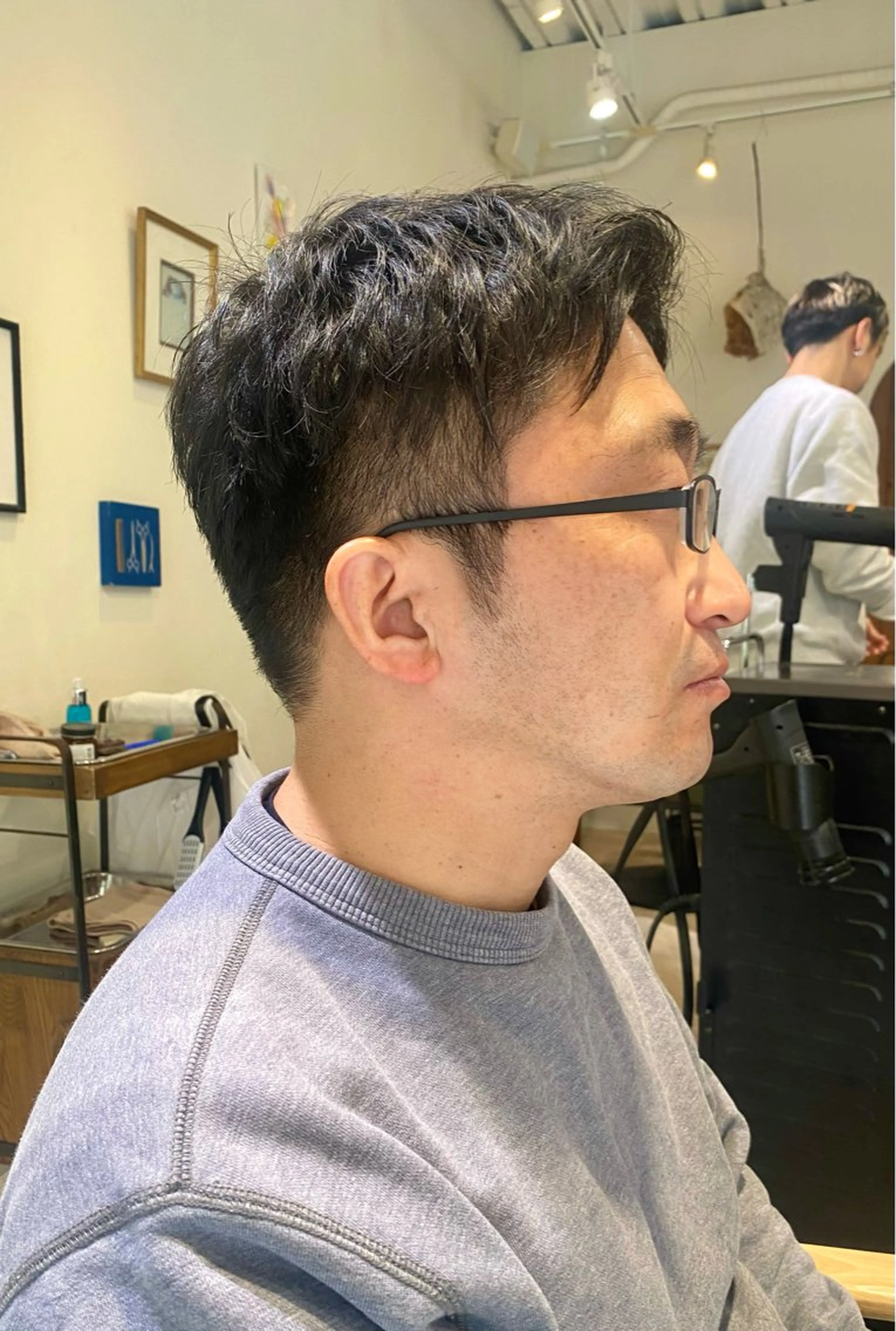 ショート メンズ LiC えりのヘアスタイル