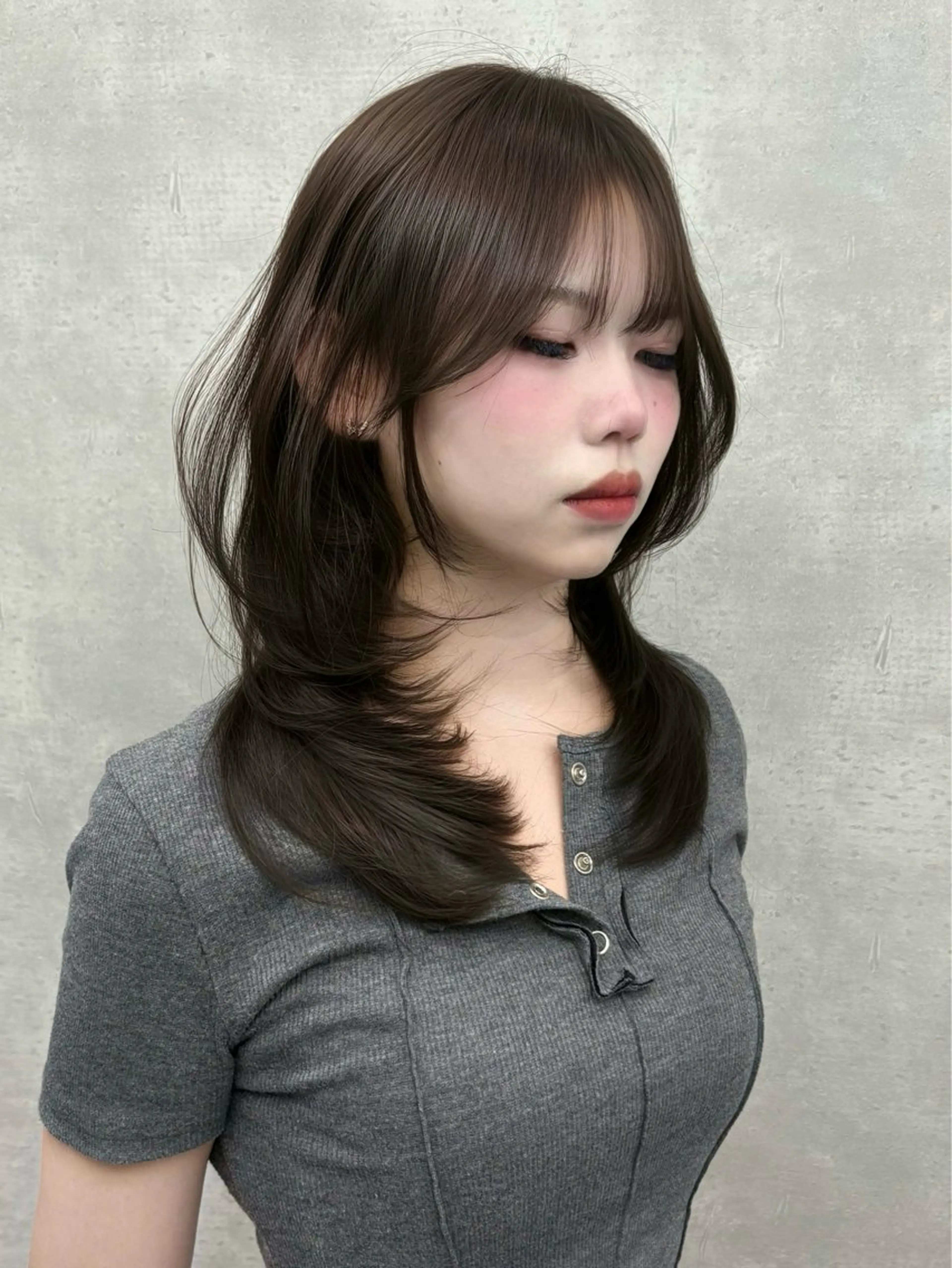 ロング カラー MAEUL NAGOYA所属・⛓ワンホンレイヤー 🥀🖤/あいりのヘアスタイル