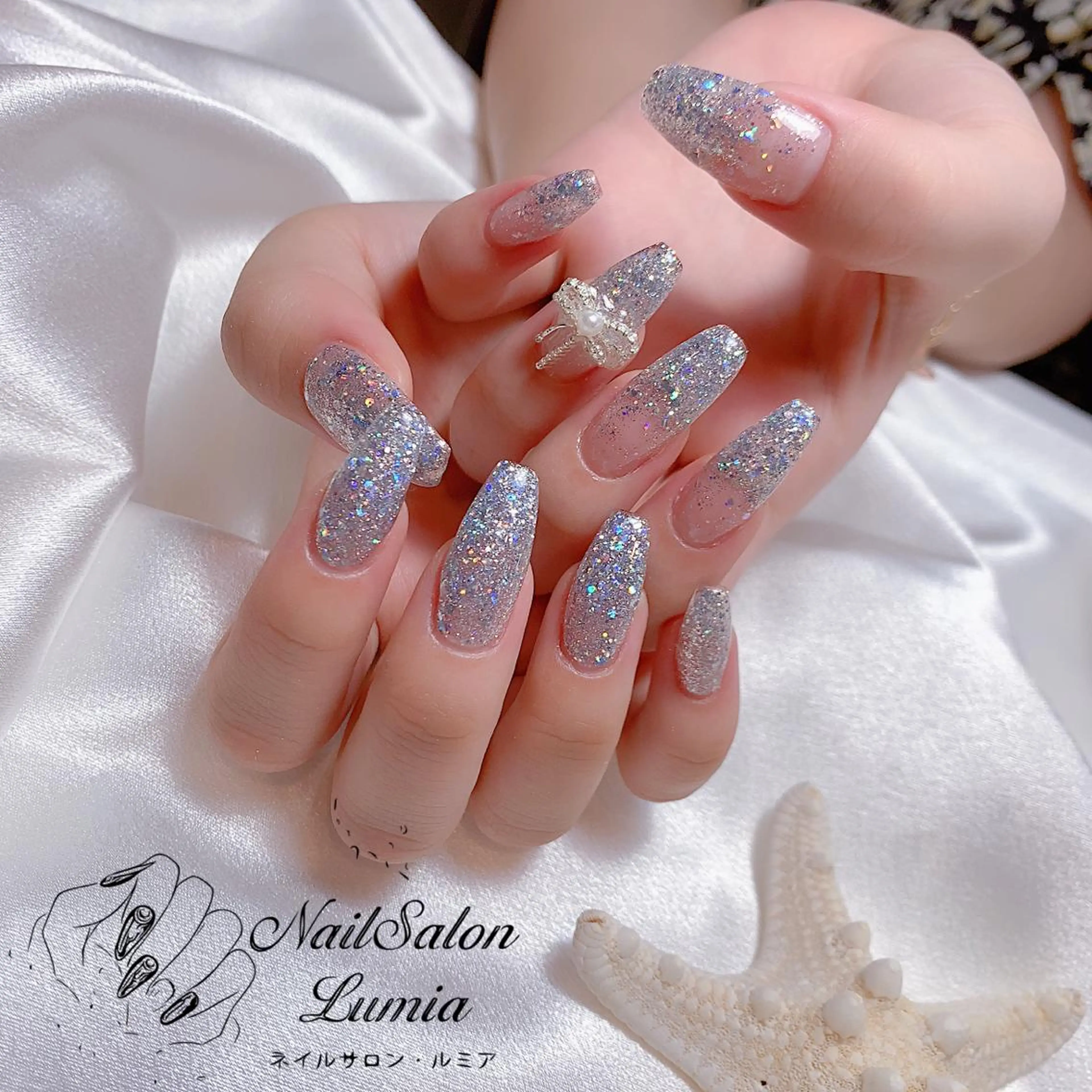 ネイル ハンドネイル ネイルサロン ルミア Lumia 店長のネイルデザイン