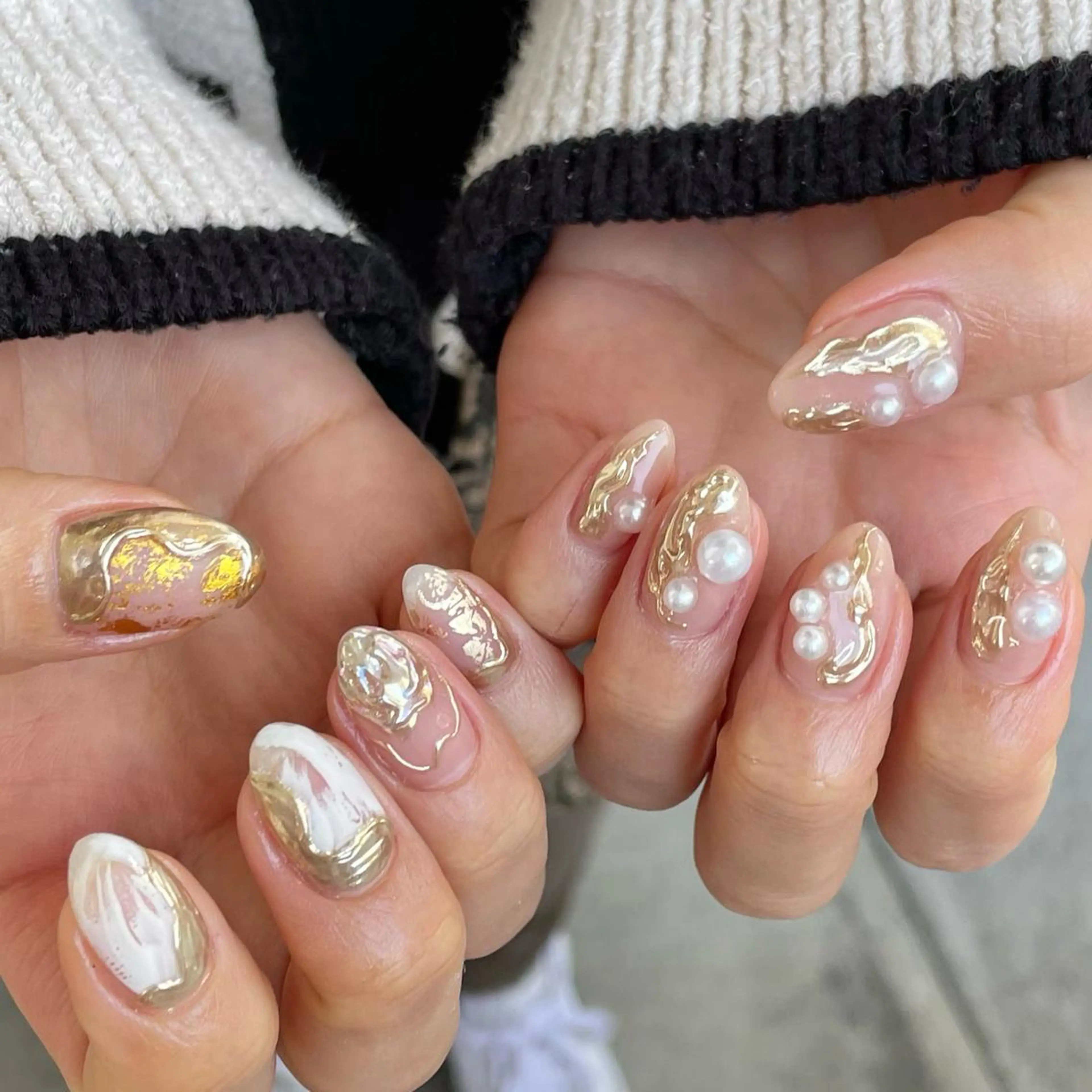 ネイル ハンドネイル Radia bykaonailsのネイルデザイン