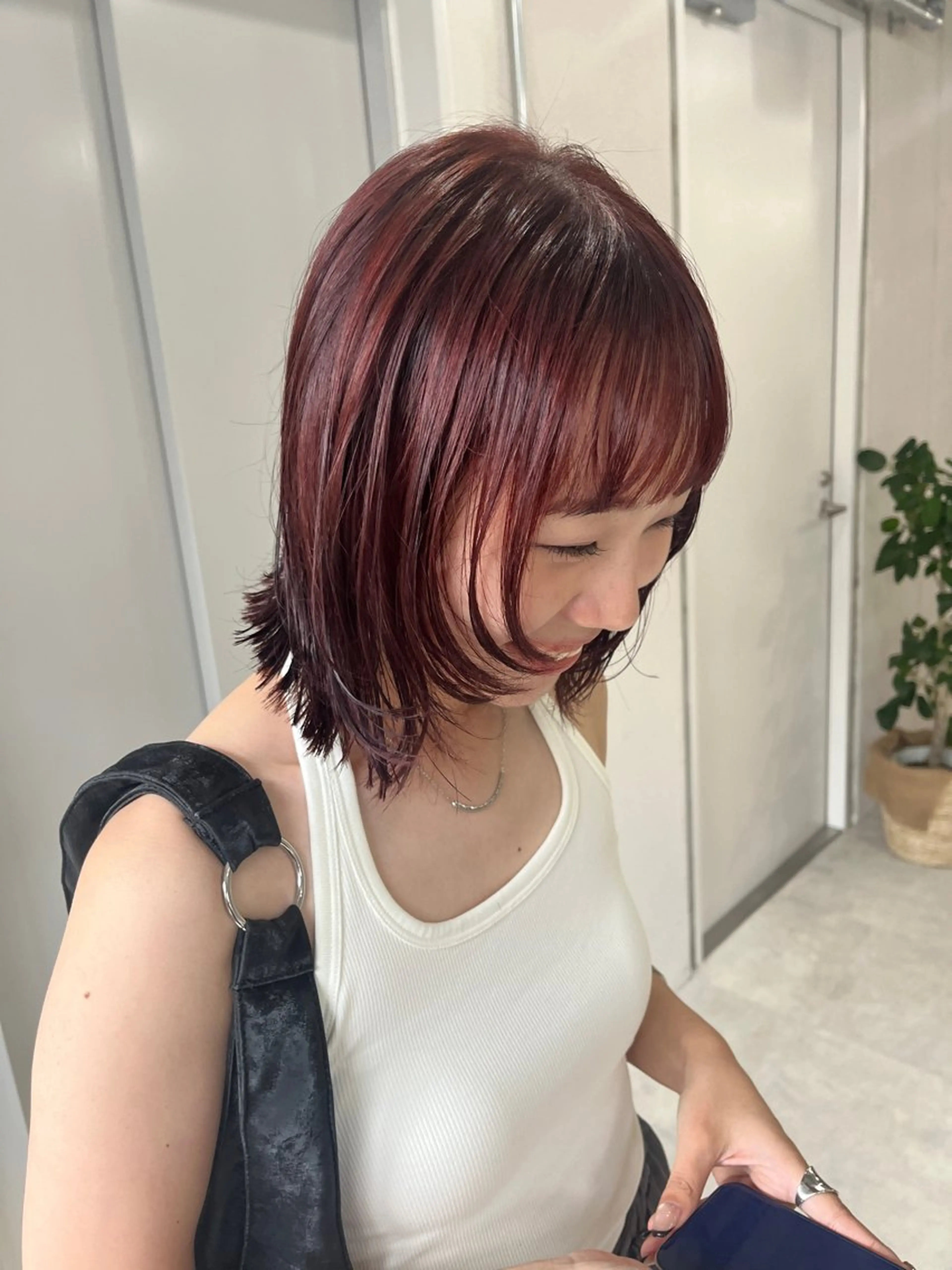 カット+ダブルカラー(ブリーチなし)　￥18800の写真