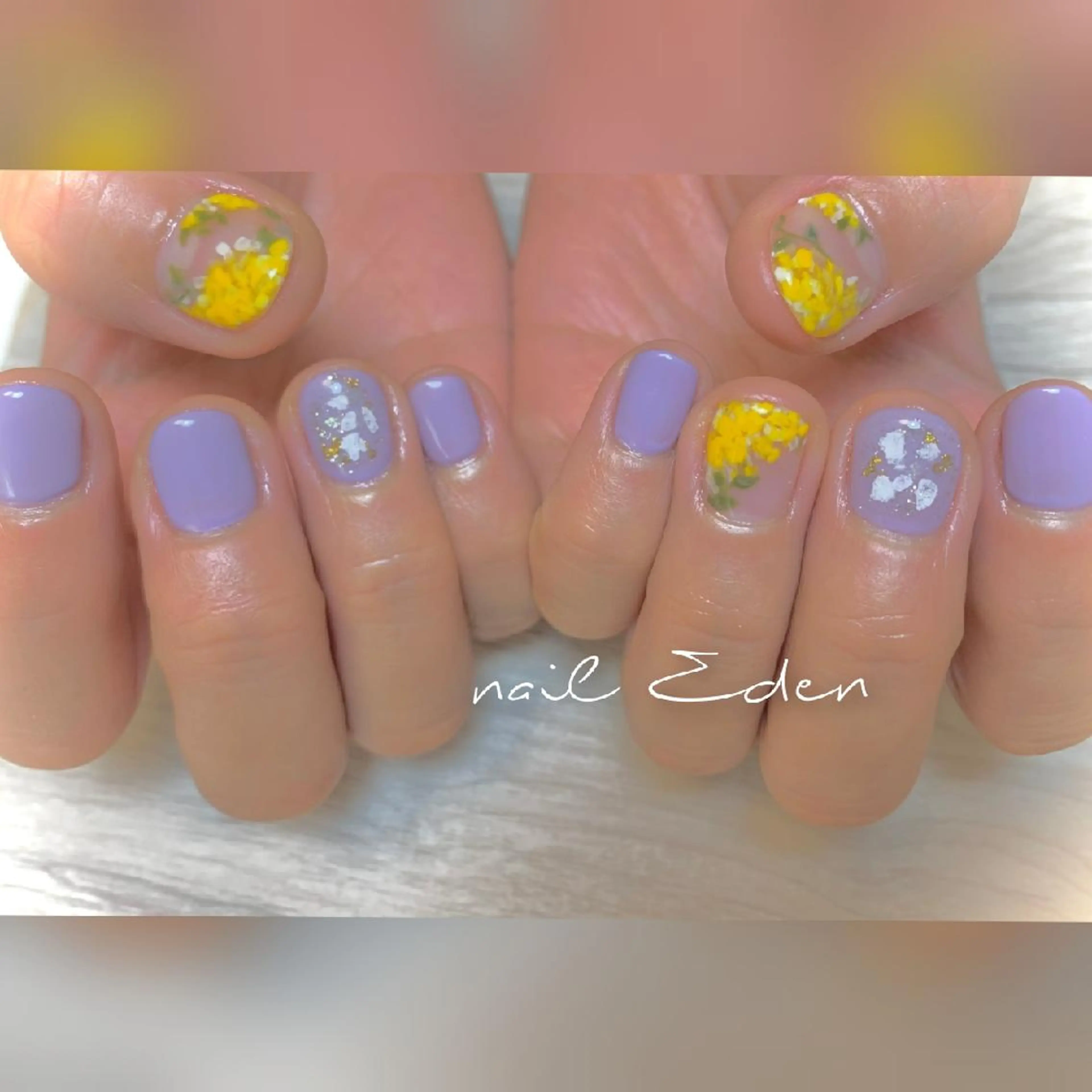 ネイル 持ち込み ハンドネイル ハンドケア Eden　private nail saron所属・Eden ♾️のネイルデザイン