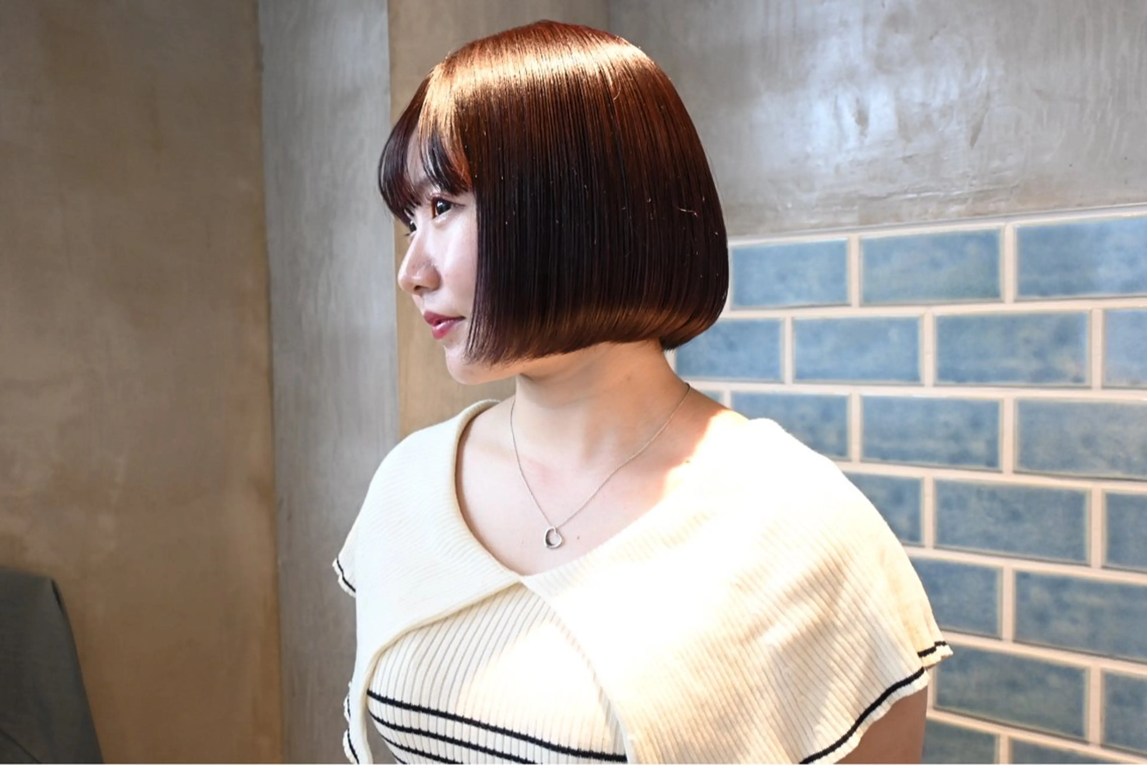 ショート ヘアカラー 🫧ほのか /透明感カラー🫧のヘアスタイル