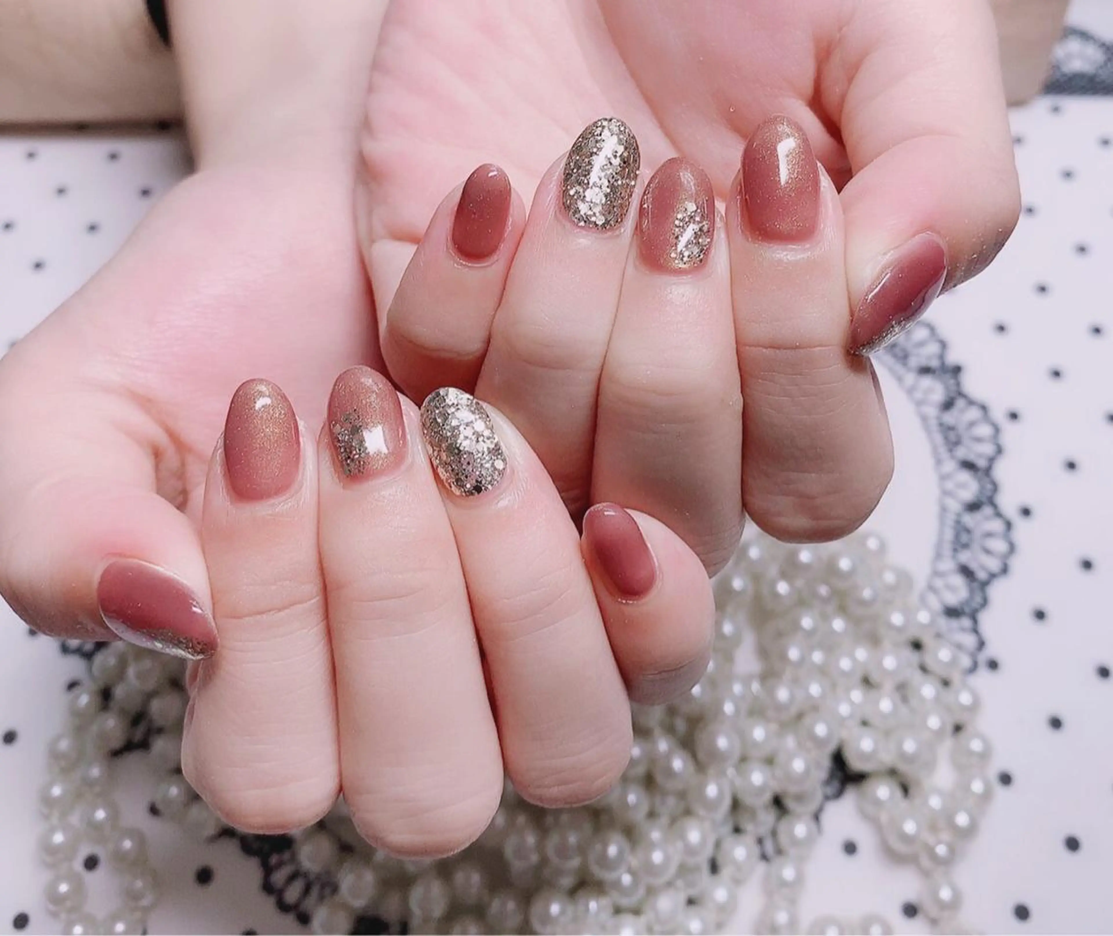 ネイル ハンドネイル マジックミラー所属・マジック ミラーのネイルデザイン