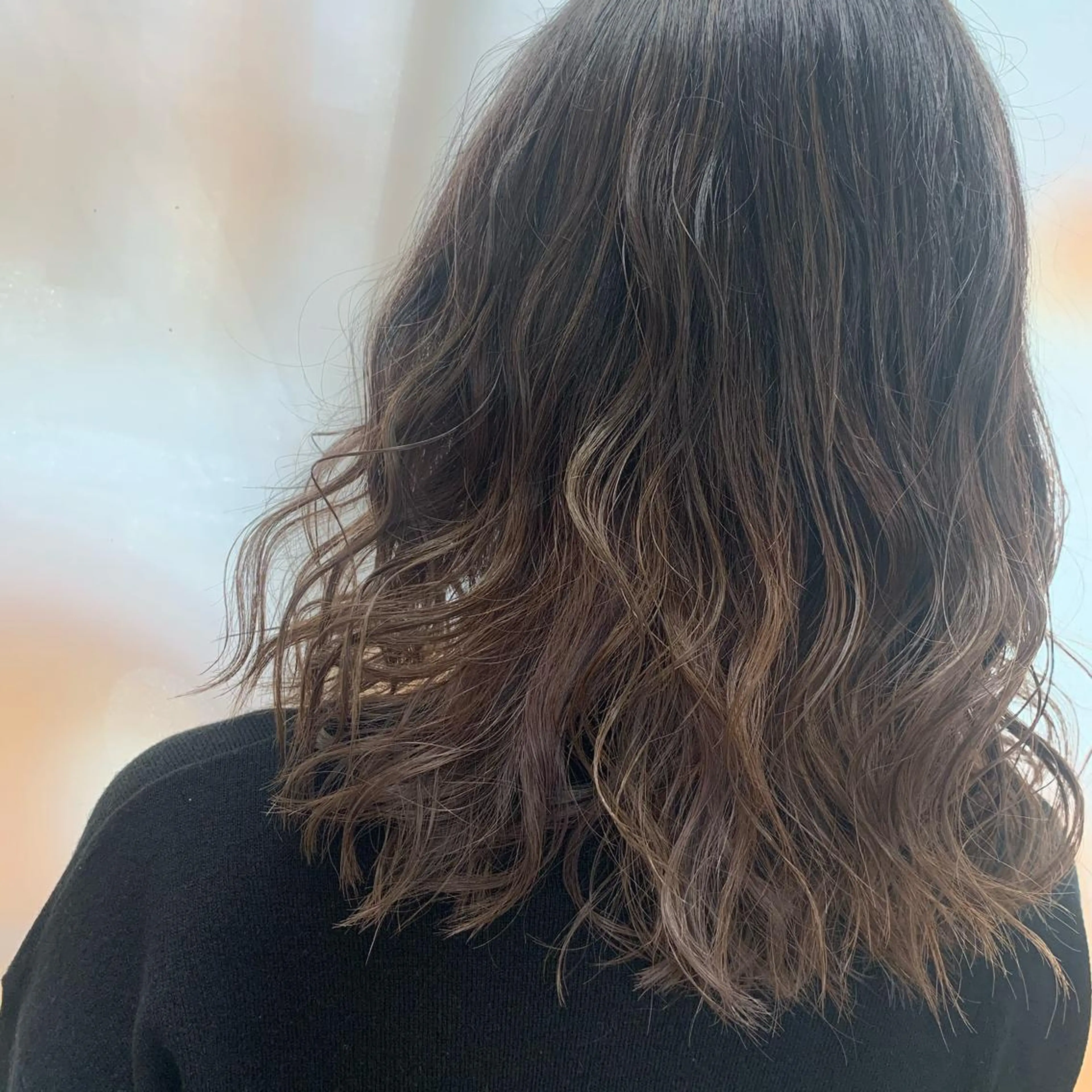 ミディアム カラー パーマ LOPEZ LAB所属・🦁LOPEZLAB /RUNA🌙のヘアスタイル