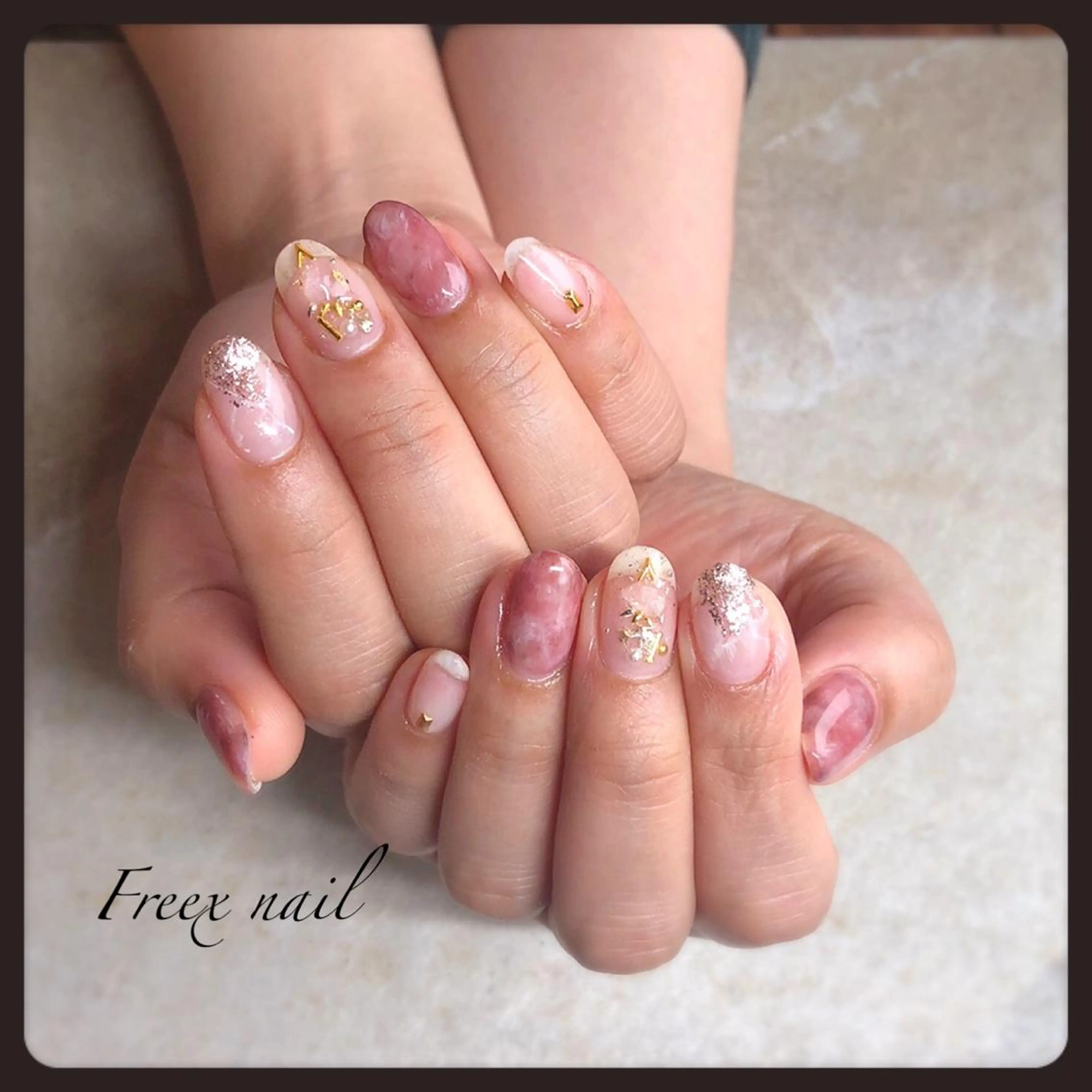 ネイル Freex nail所属・freex nail /ニュアンス/個性派のネイルデザイン