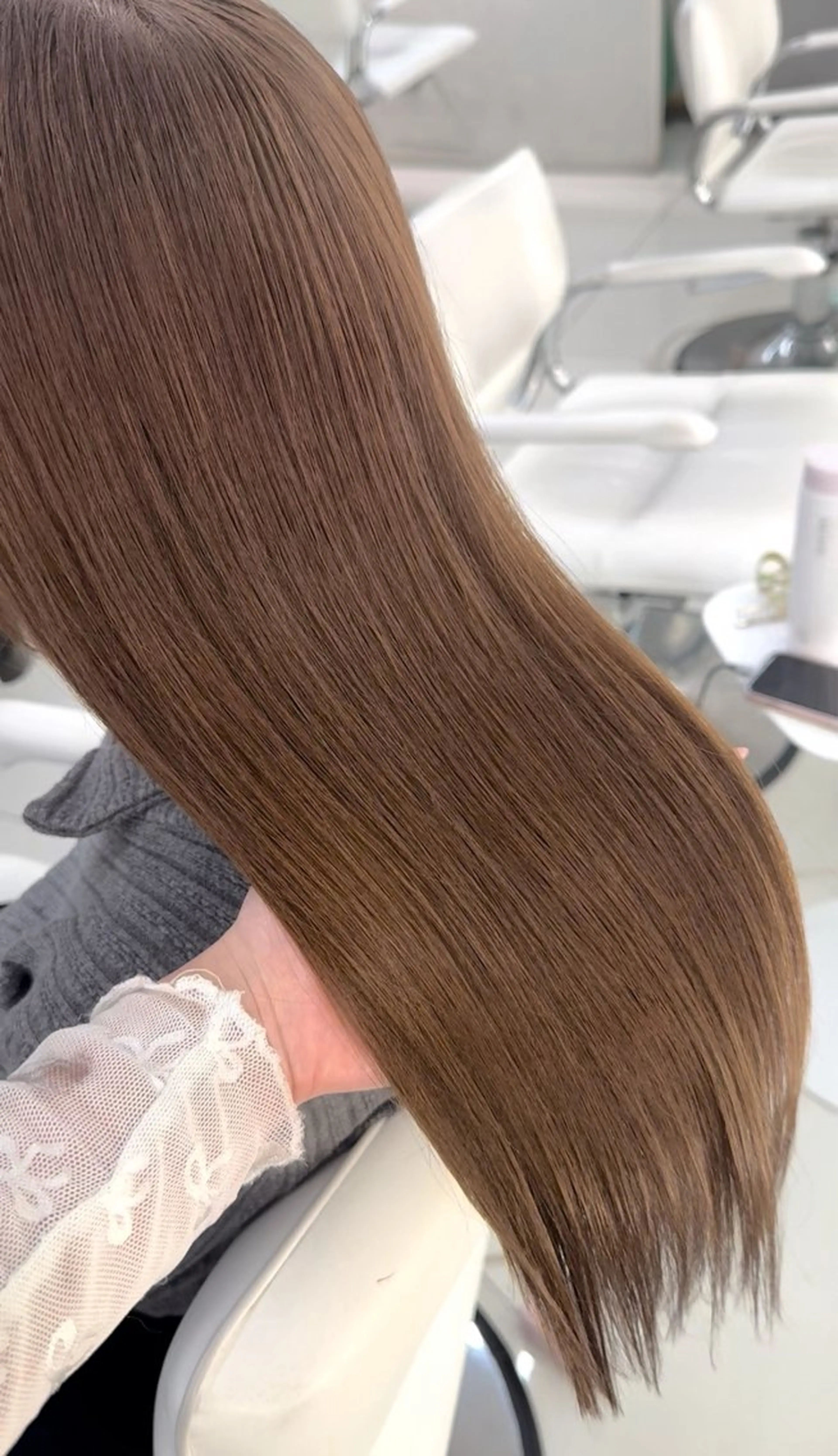 カラー ヘアカラー ANN GAGAのヘアスタイル