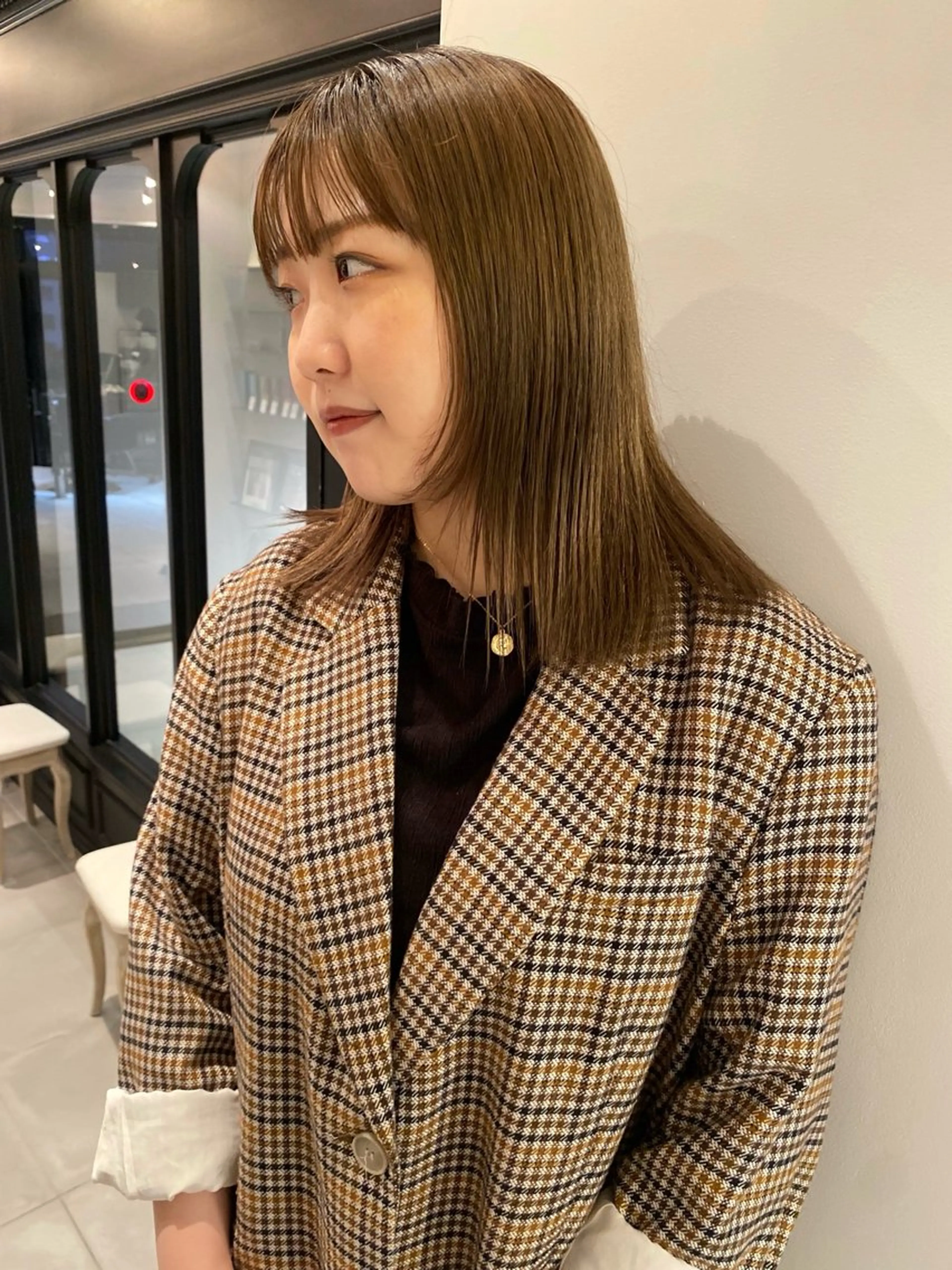 ミディアム カラー riria/ボブ /ブラウンカラー🎀のヘアスタイル