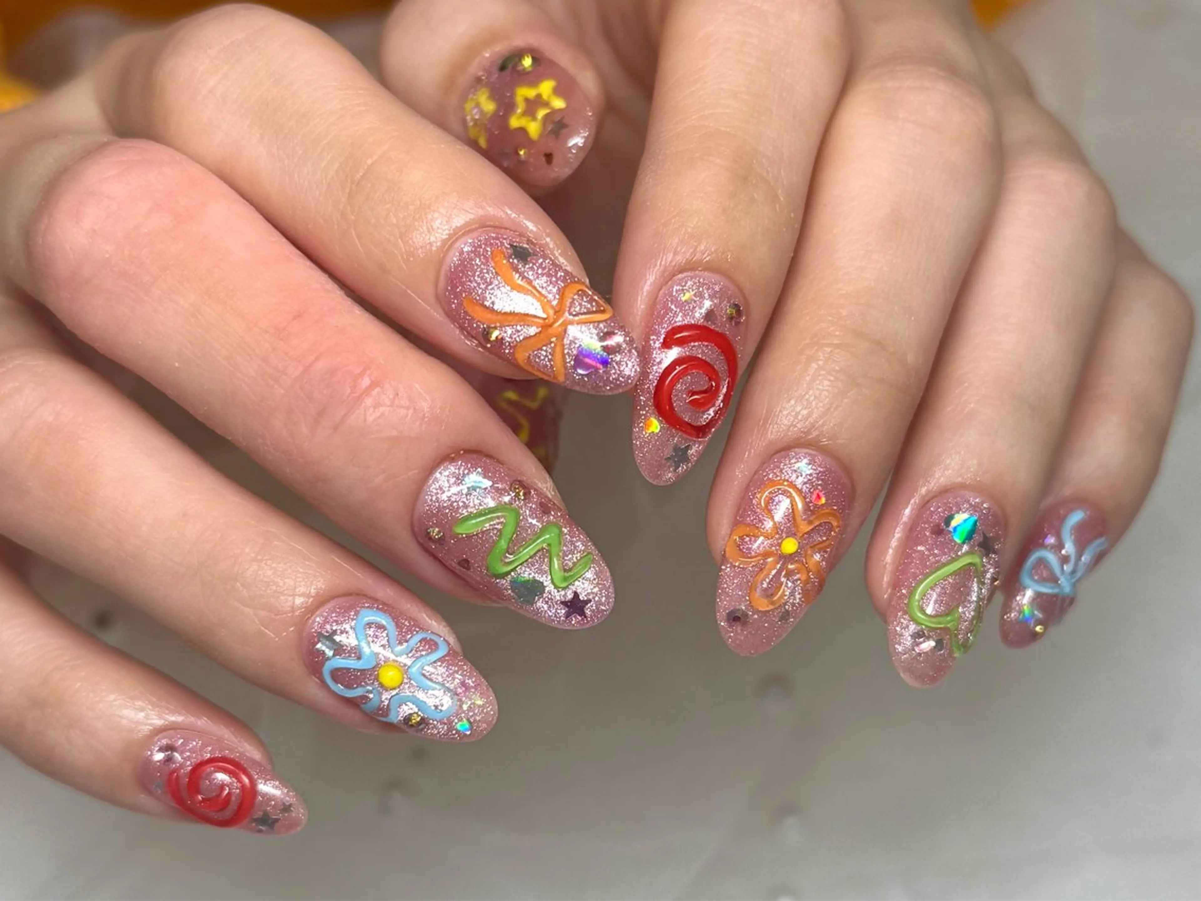 ネイル AURORA eyelash&nail salon アメ村店所属・🌏AURORA | RiRi🪐のネイルデザイン