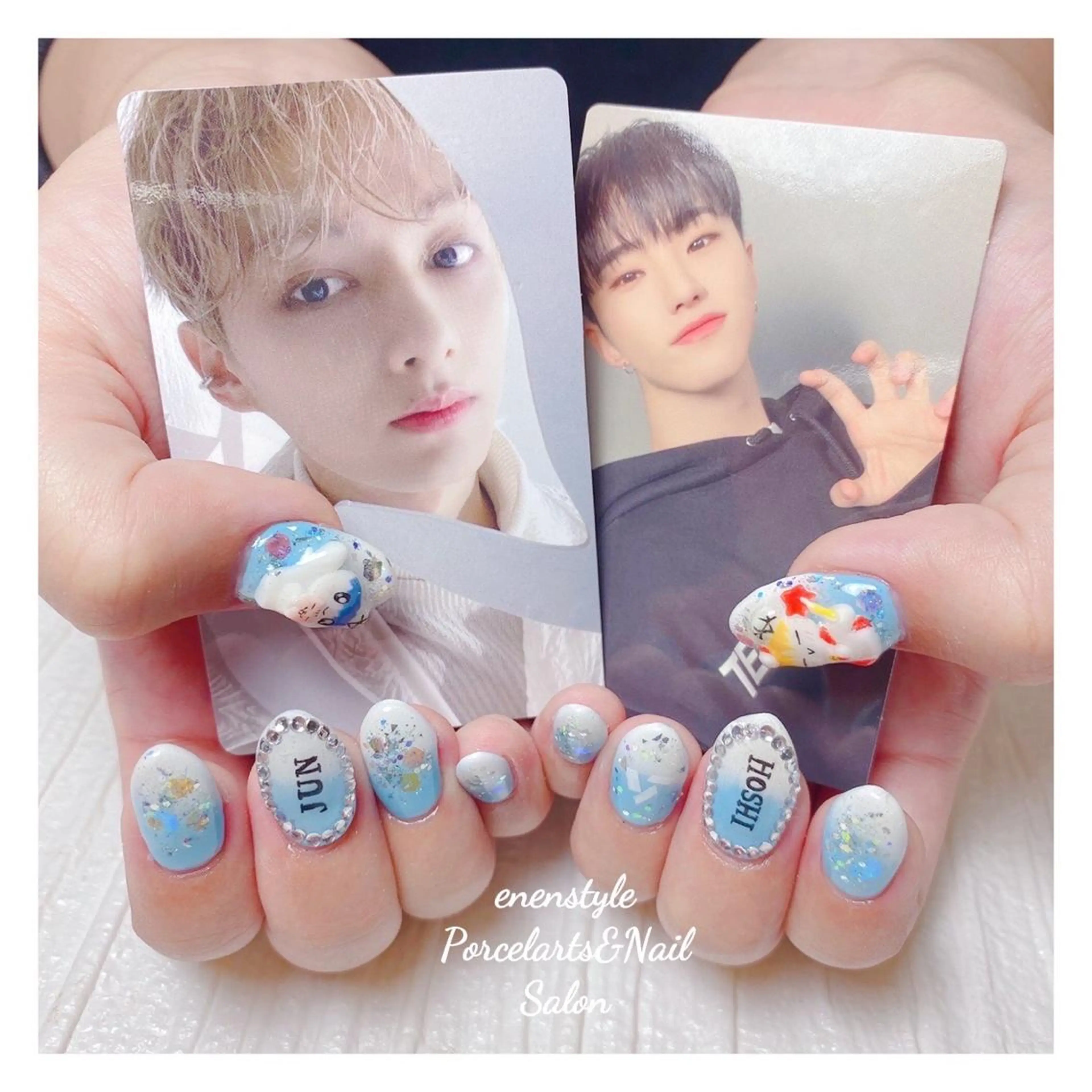 ミディアム ネイル 👑enen style👑のネイルデザイン