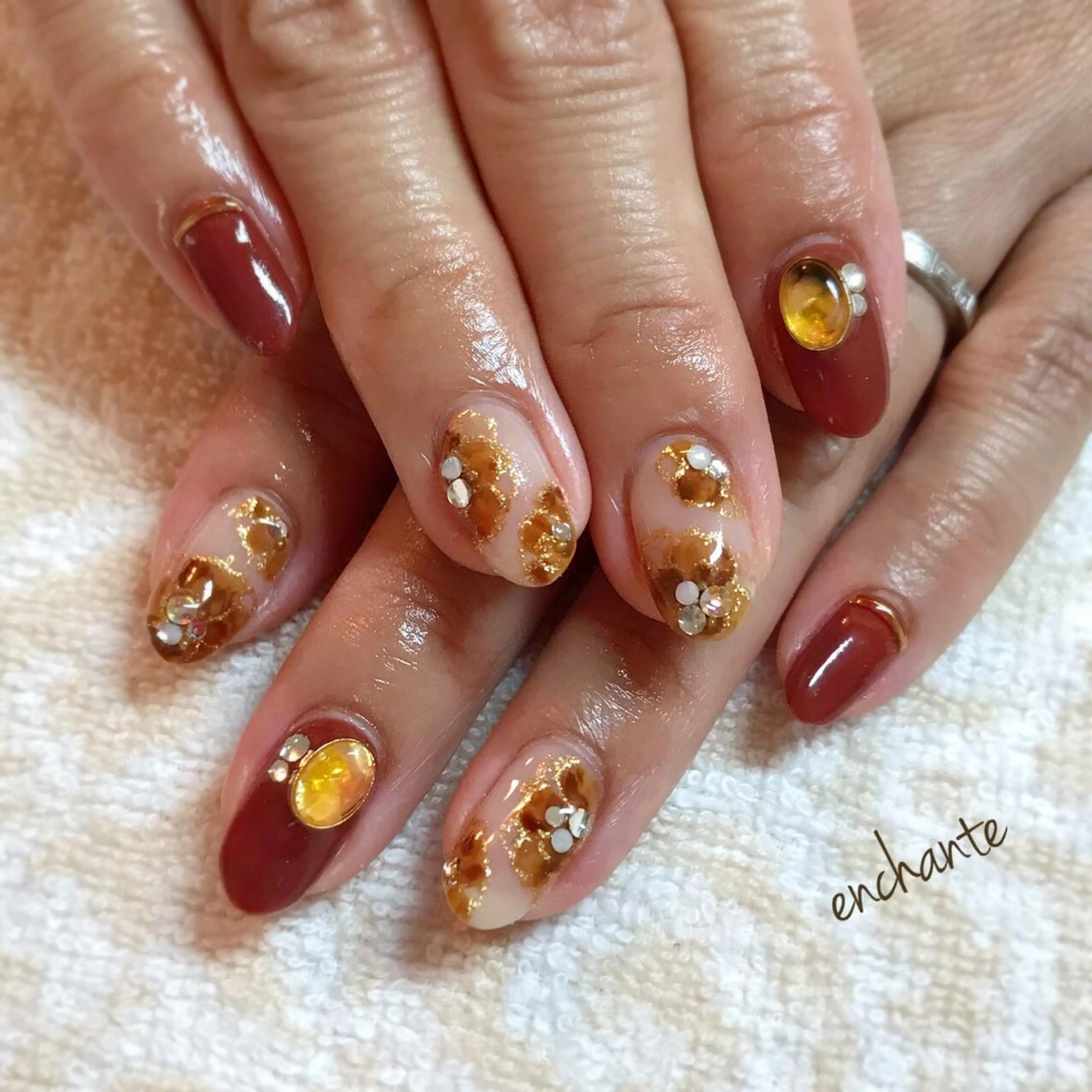 ネイル アンシャンテ所属・enchante 自由が丘のネイルデザイン