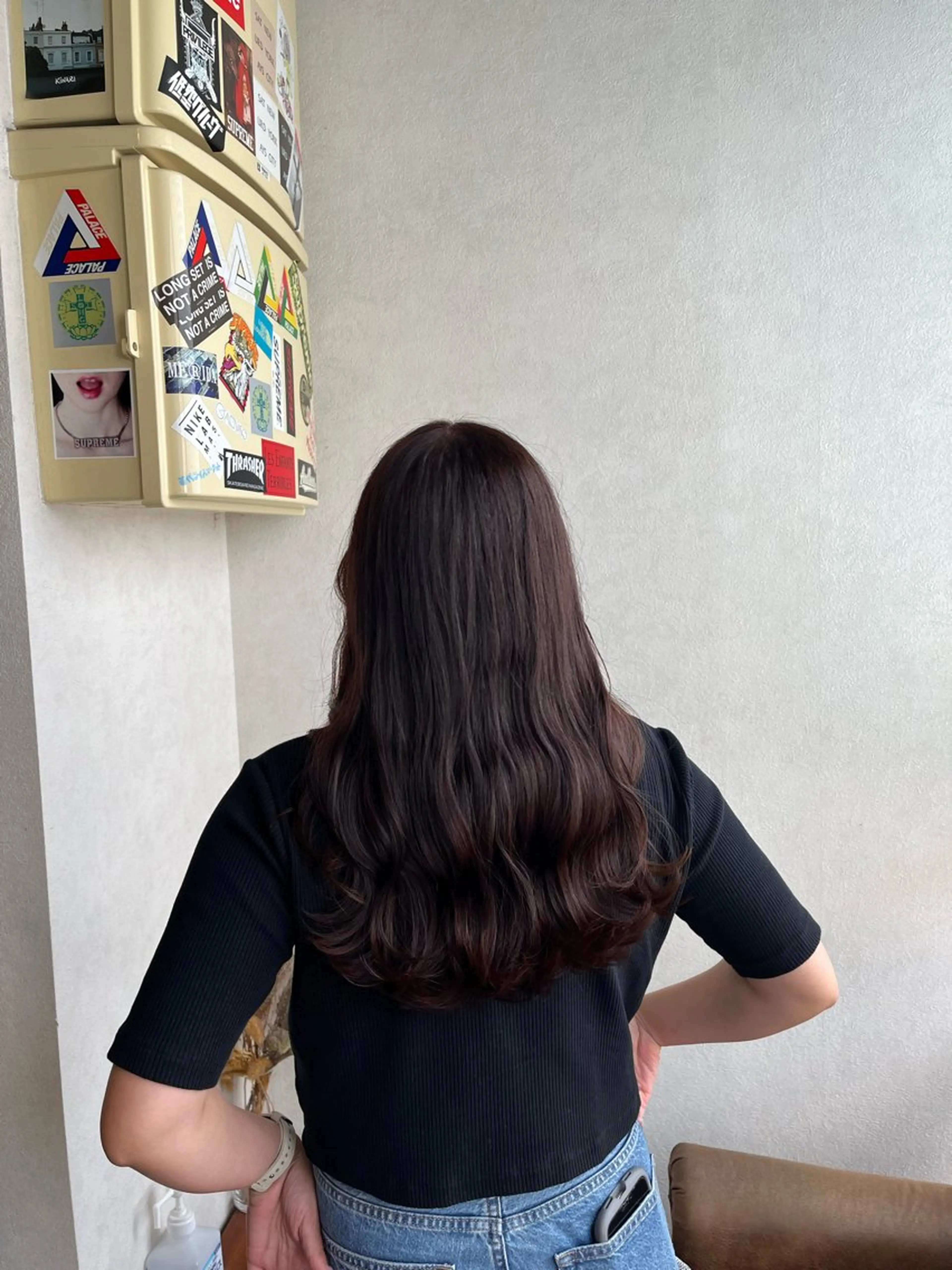 ロング the OSCAR所属・韓国ヘアスタイリスト Harukaのヘアスタイル