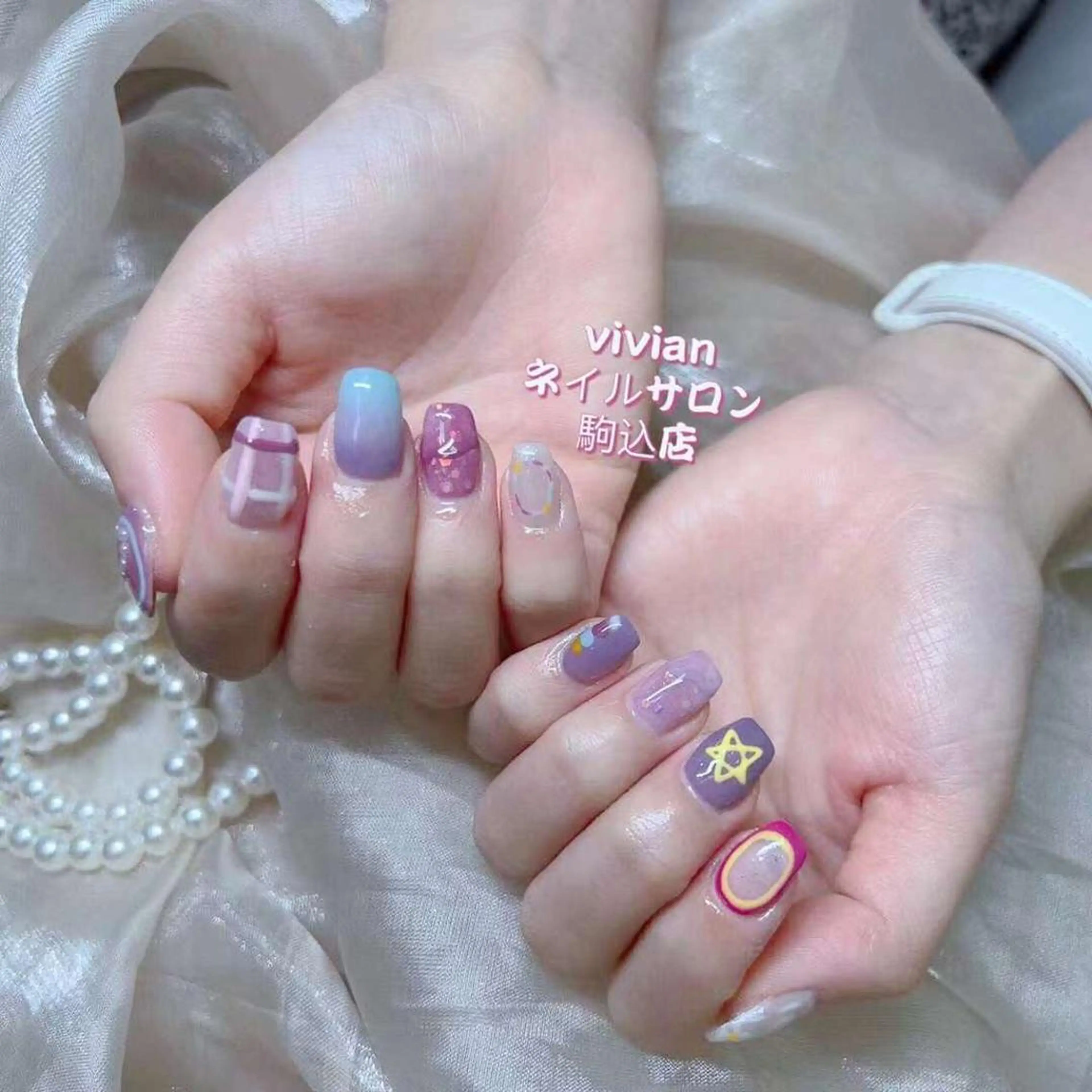 ネイル ハンドネイル リ サのネイルデザイン