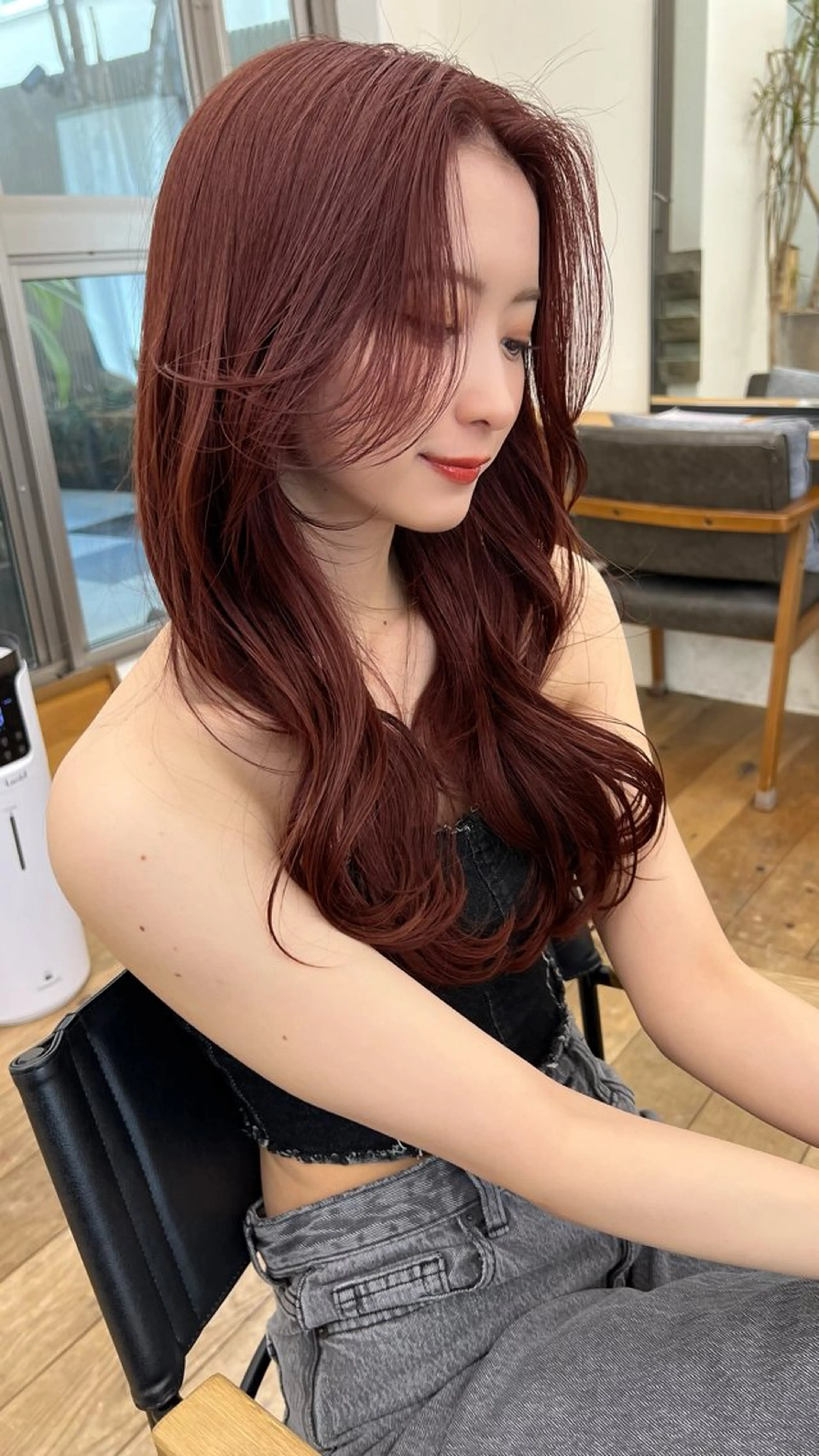 ロング カット belle   表参道　terrace所属・抜きっぱなしブロンド /ハイトーン/カナタのヘアスタイル