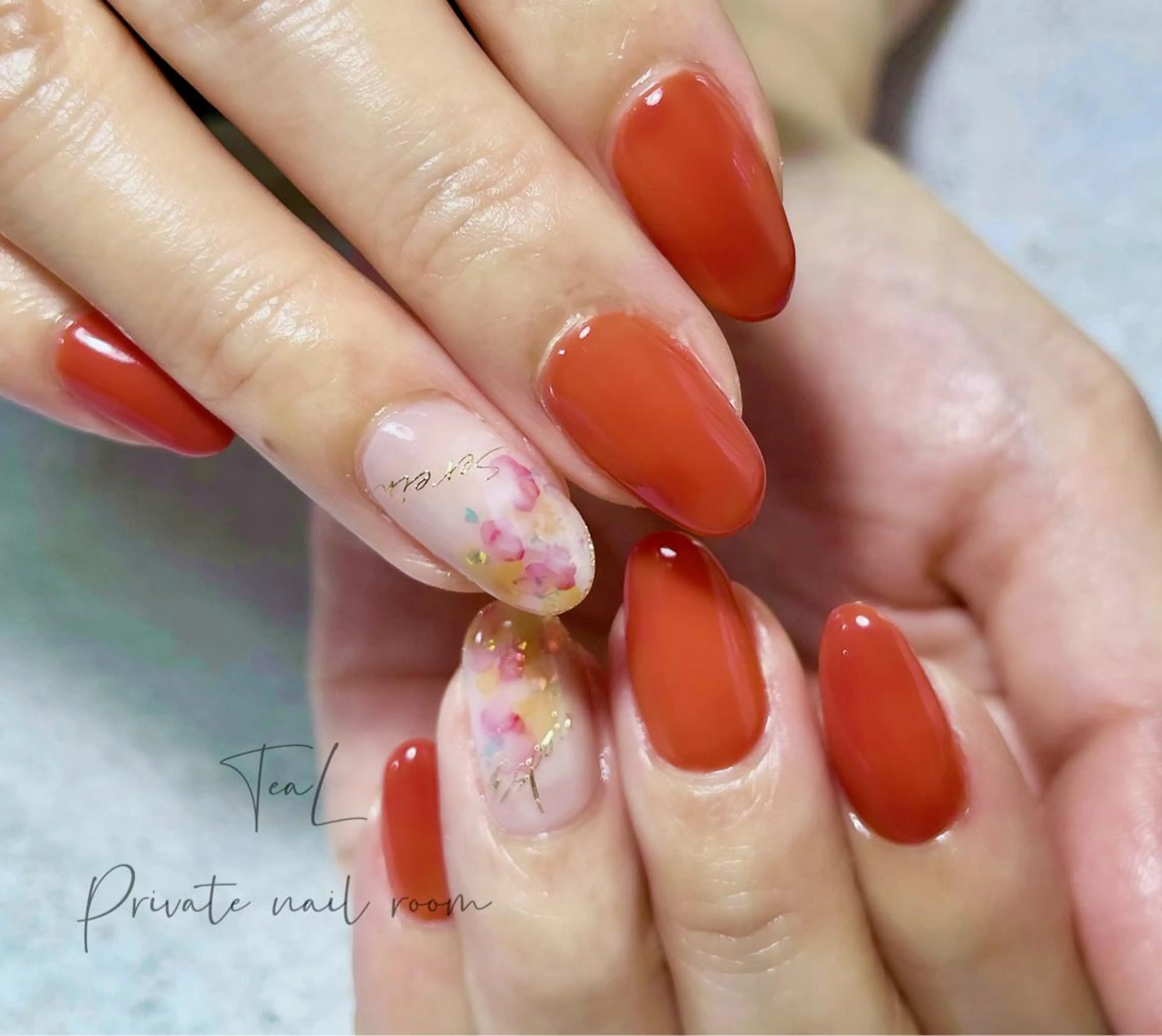 ネイル アートネイル TeaL nailのネイルデザイン