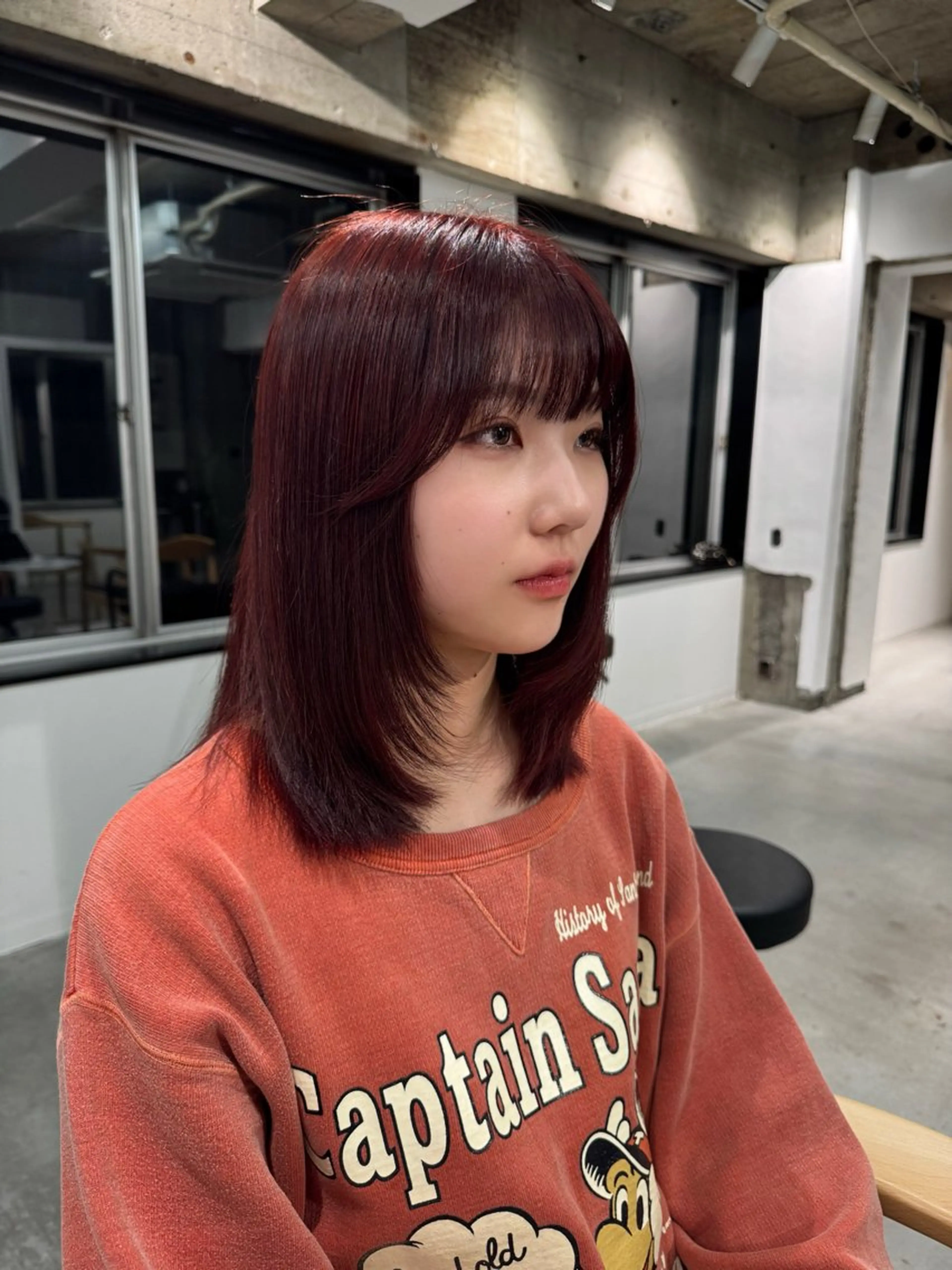 ミディアム ヘアカラー 🪐hikari /似合わせカットのヘアスタイル