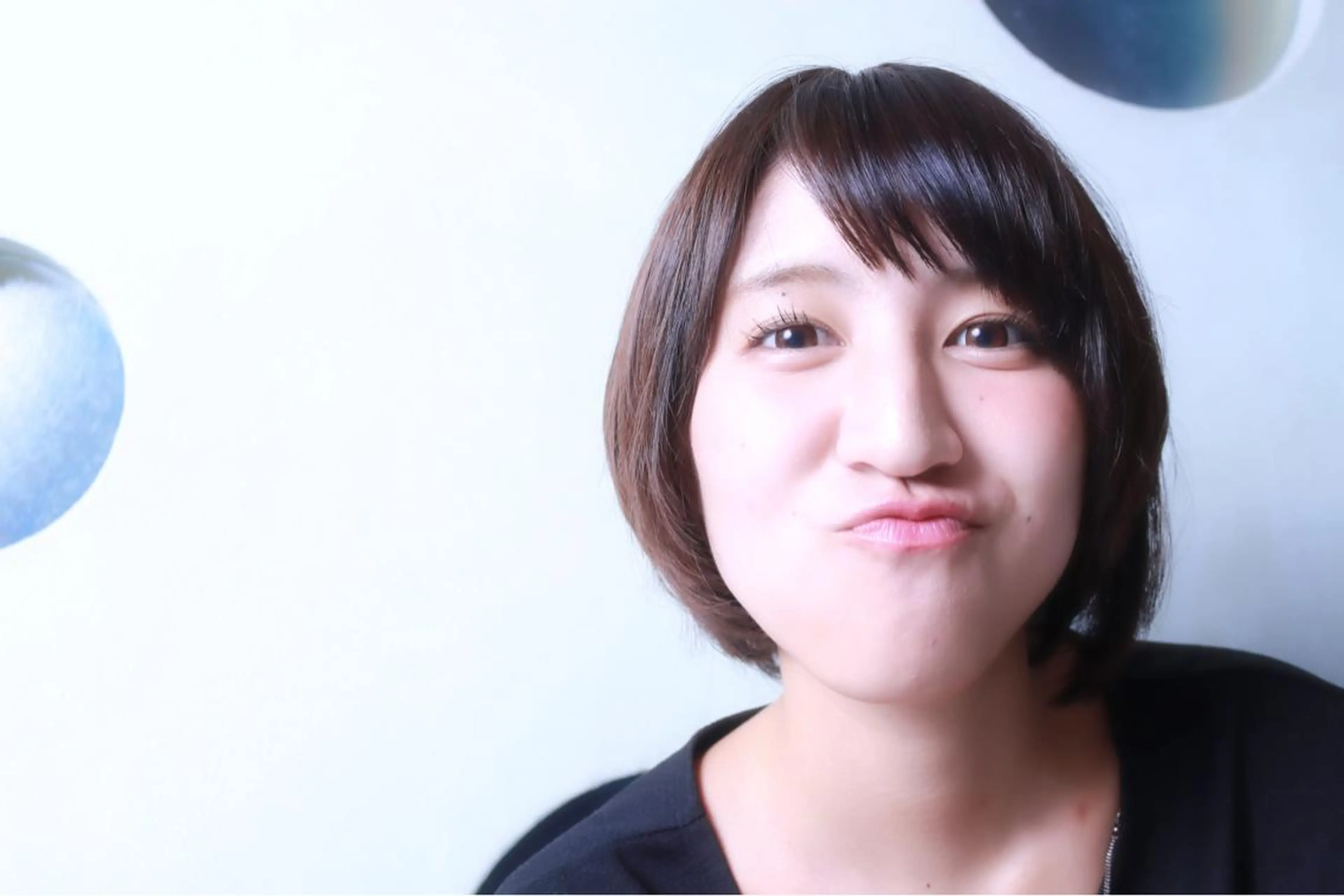 ショート ミディアム カラー パーマ 川間 将彦のヘアスタイル