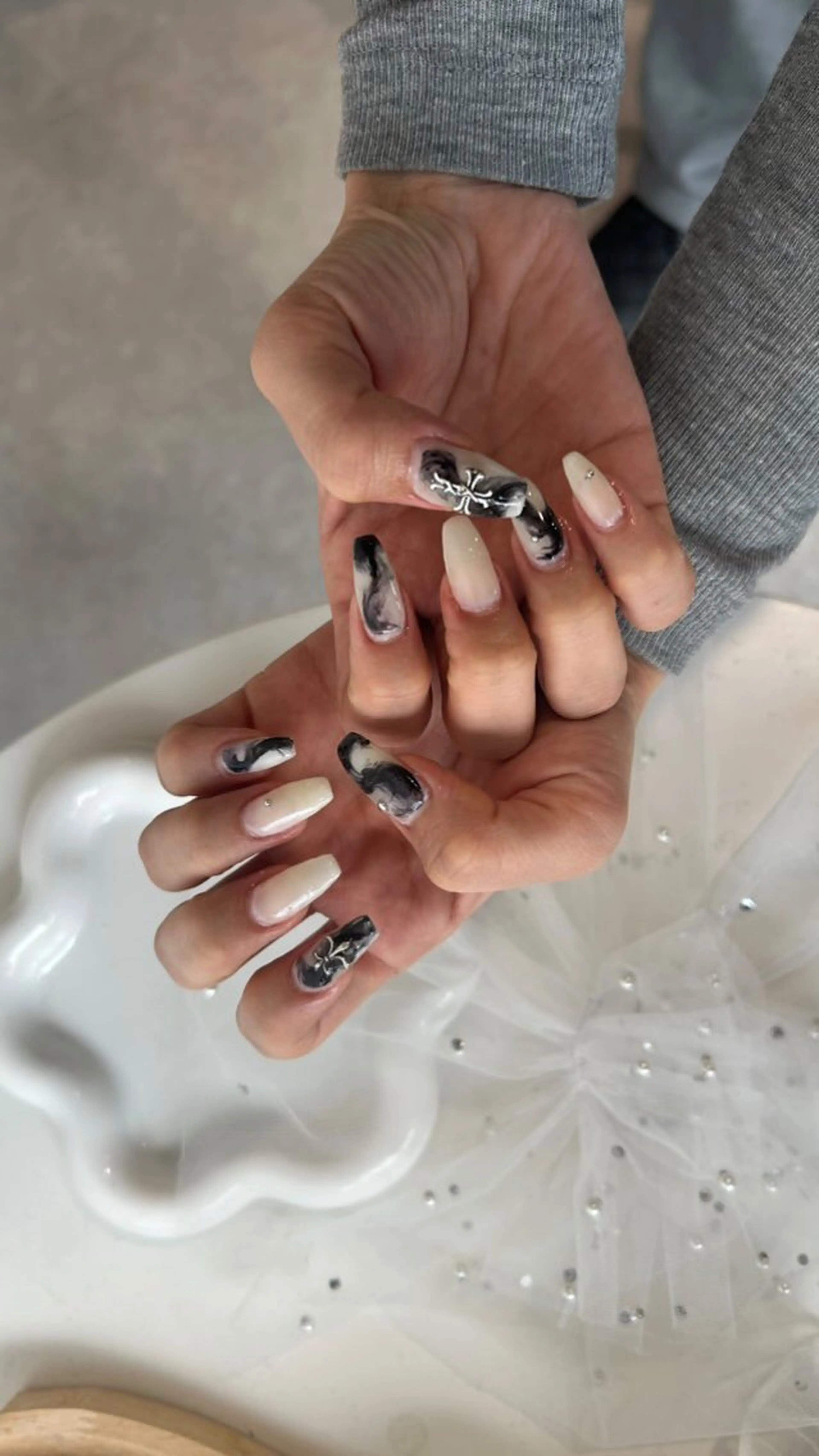 ネイル 大理石ネイル(マーブル) Vante YUUKA♡のネイルデザイン