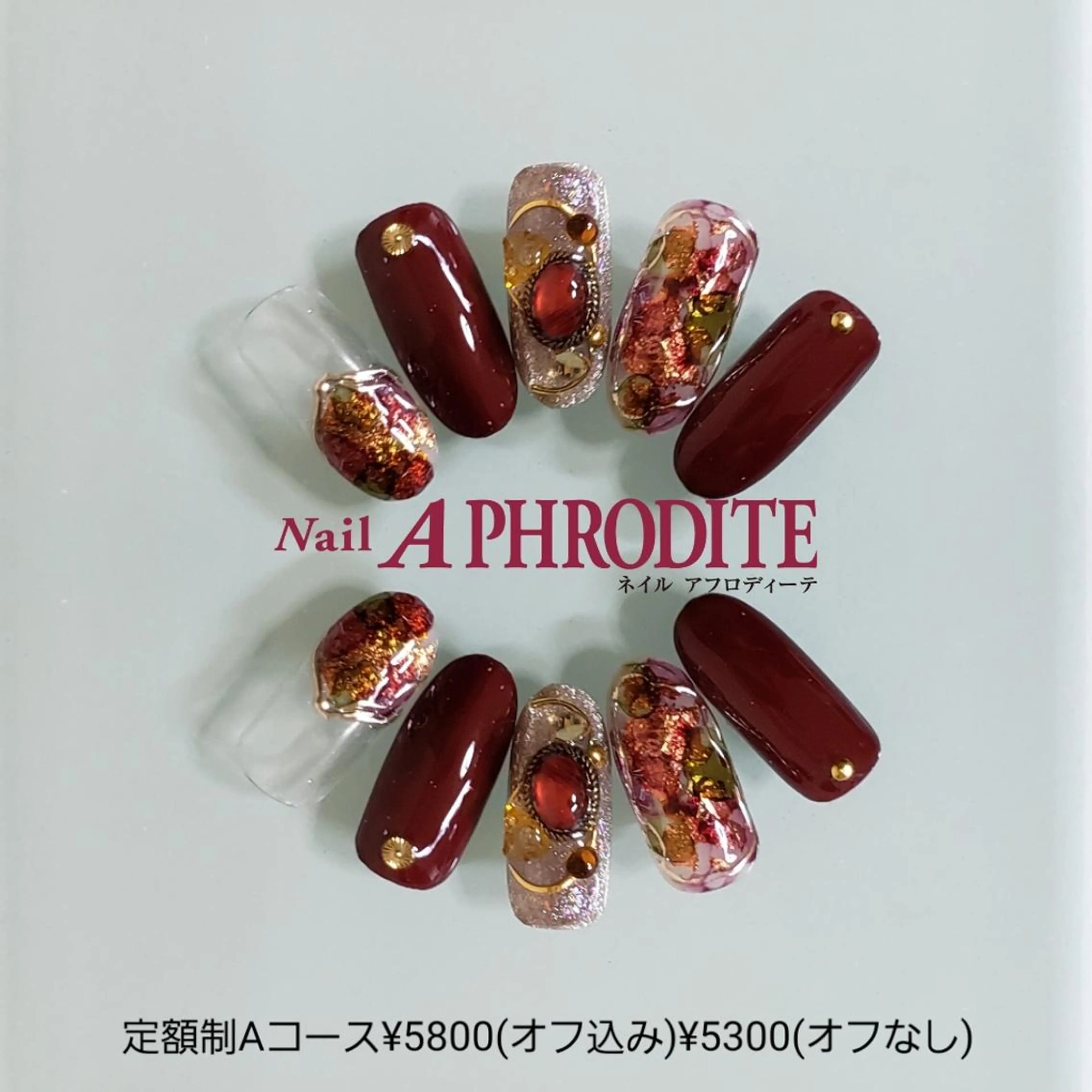 ネイル ジェルネイル 持ち込み ニュアンスネイル ソフトジェル ハンドネイル Nail  Aphroditeのネイルデザイン