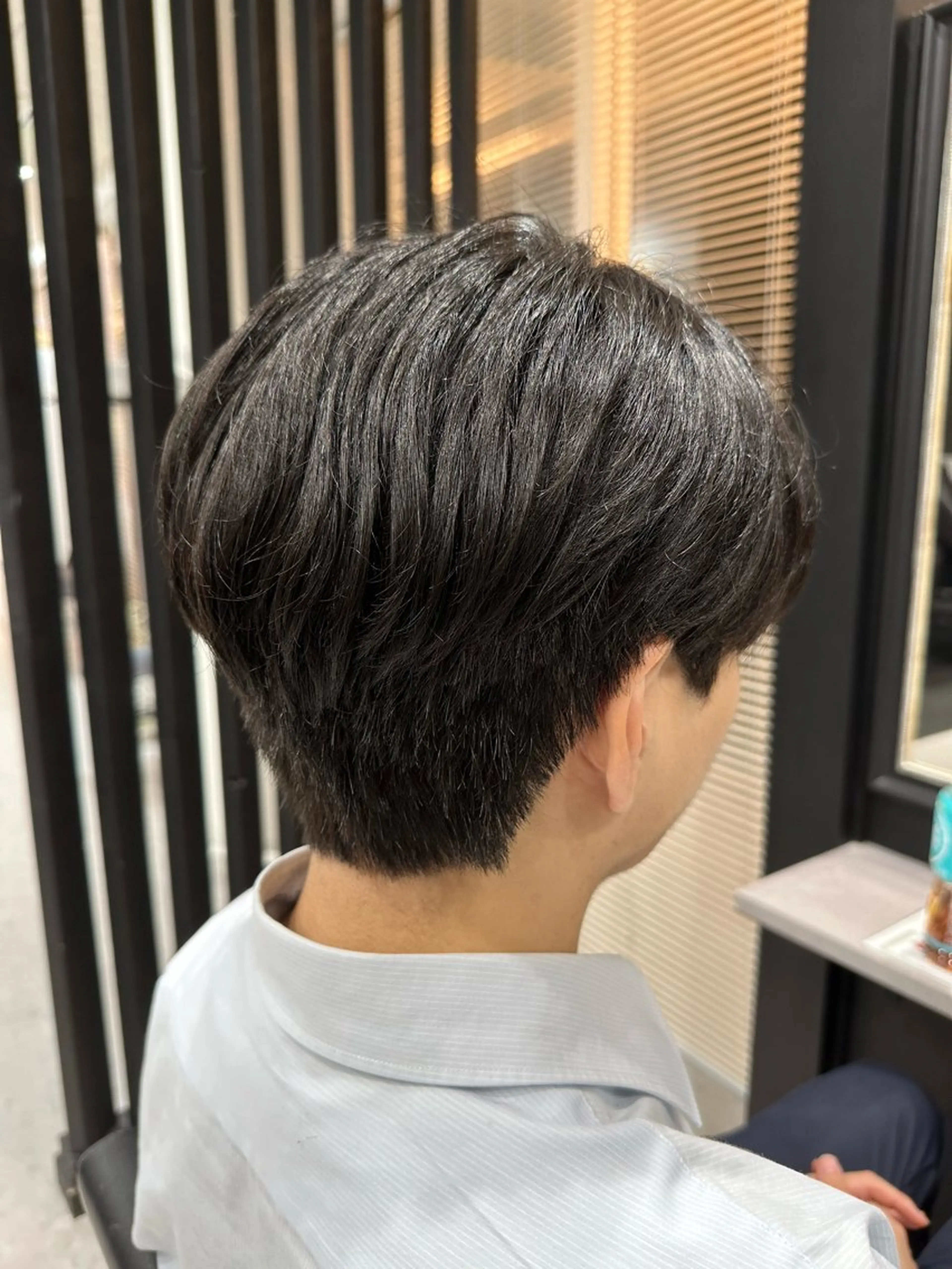 ショート パーマ メンズ ダウンパーマ メンズパーマ カット パーマ 「パーマ指名No1 🥇」小日向悠のヘアスタイル