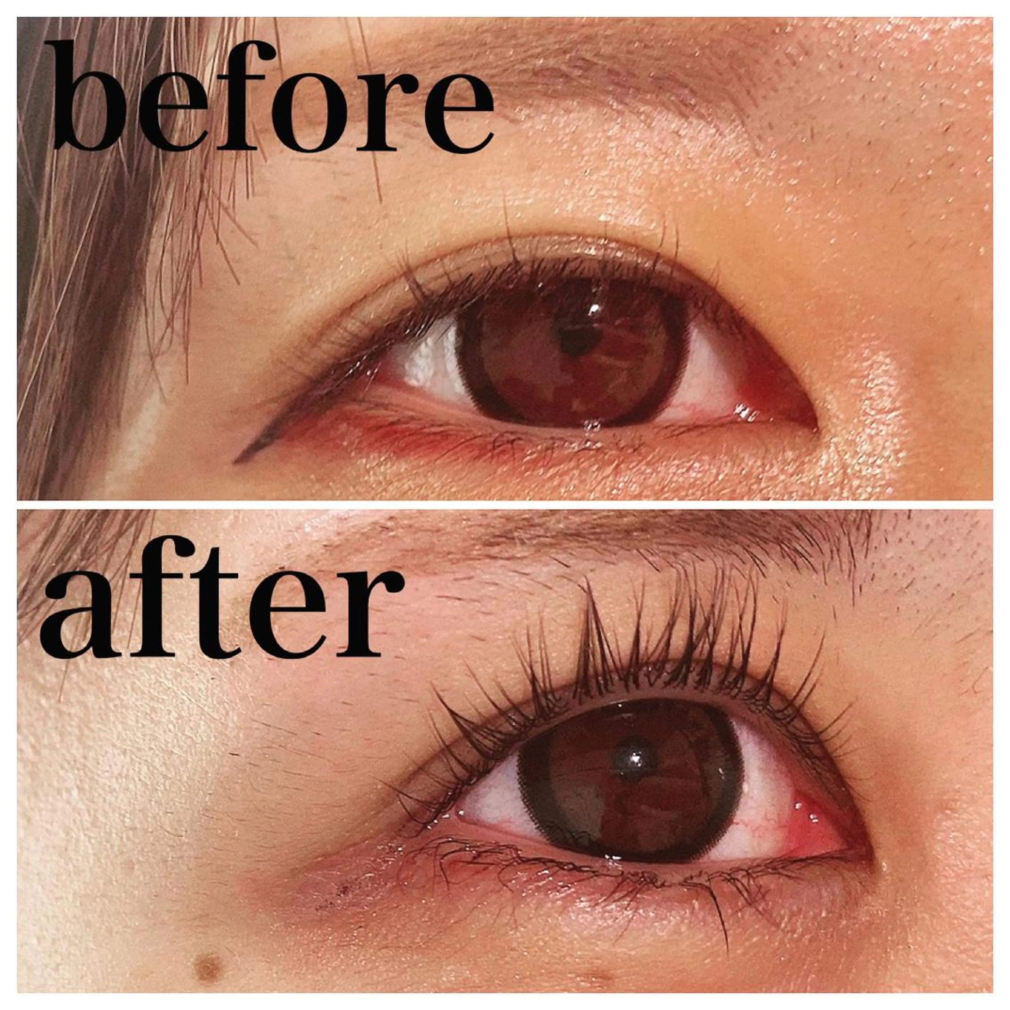 マツエク・マツパ パリジェンヌラッシュリフト 一重×まつ毛パーマ 齊藤 絵梨のマツエク・マツパデザイン